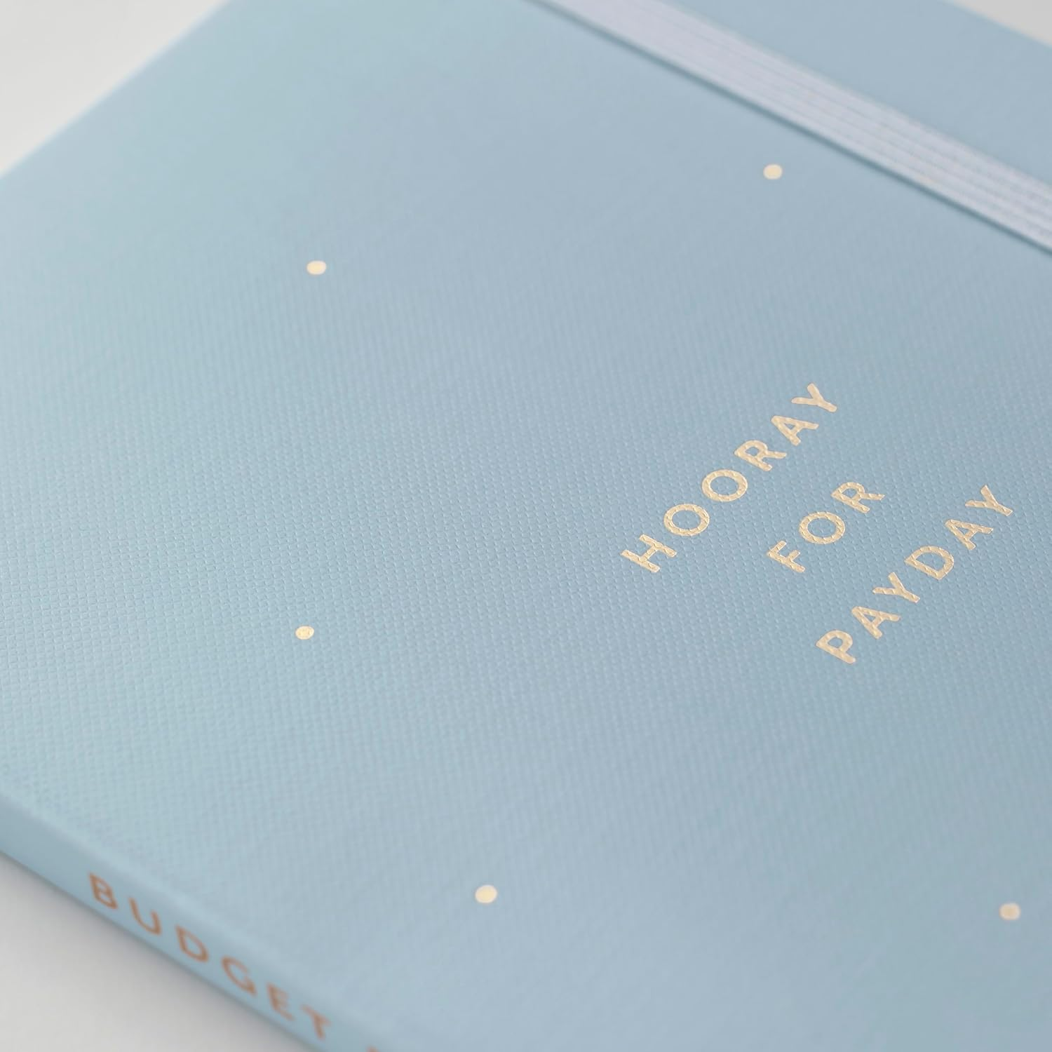 Busy B Budget Book - Cloud Blue - Monthly Budget Planner with Handy Receipt Storage Pockets and Pen Loop image number 1