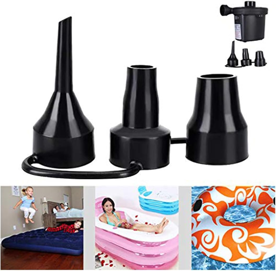 Air Pump Nozzles, 3 Pack Inflatable Pump Nozzles Head, Air Pump Inflator Adaptor Accessory for Partial Air Bed, Air Mattress Etc image number 5
