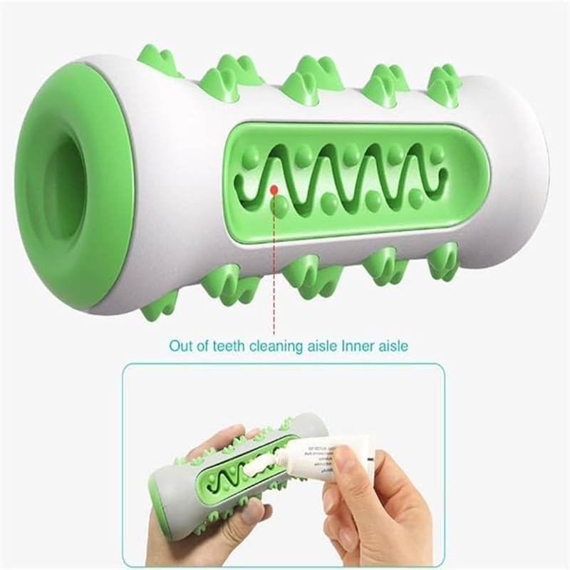 2024 Best Dog Chew Toothbrush, 360&deg; Dog Toothbrush Chew Toy, Pet Dog Chew Toys Teeth Cleaning Oral Toothbrush Rubber Bone, Molar Chew Provides a Deep Clean Teeth Puppy Dental Care, (3 PCS)