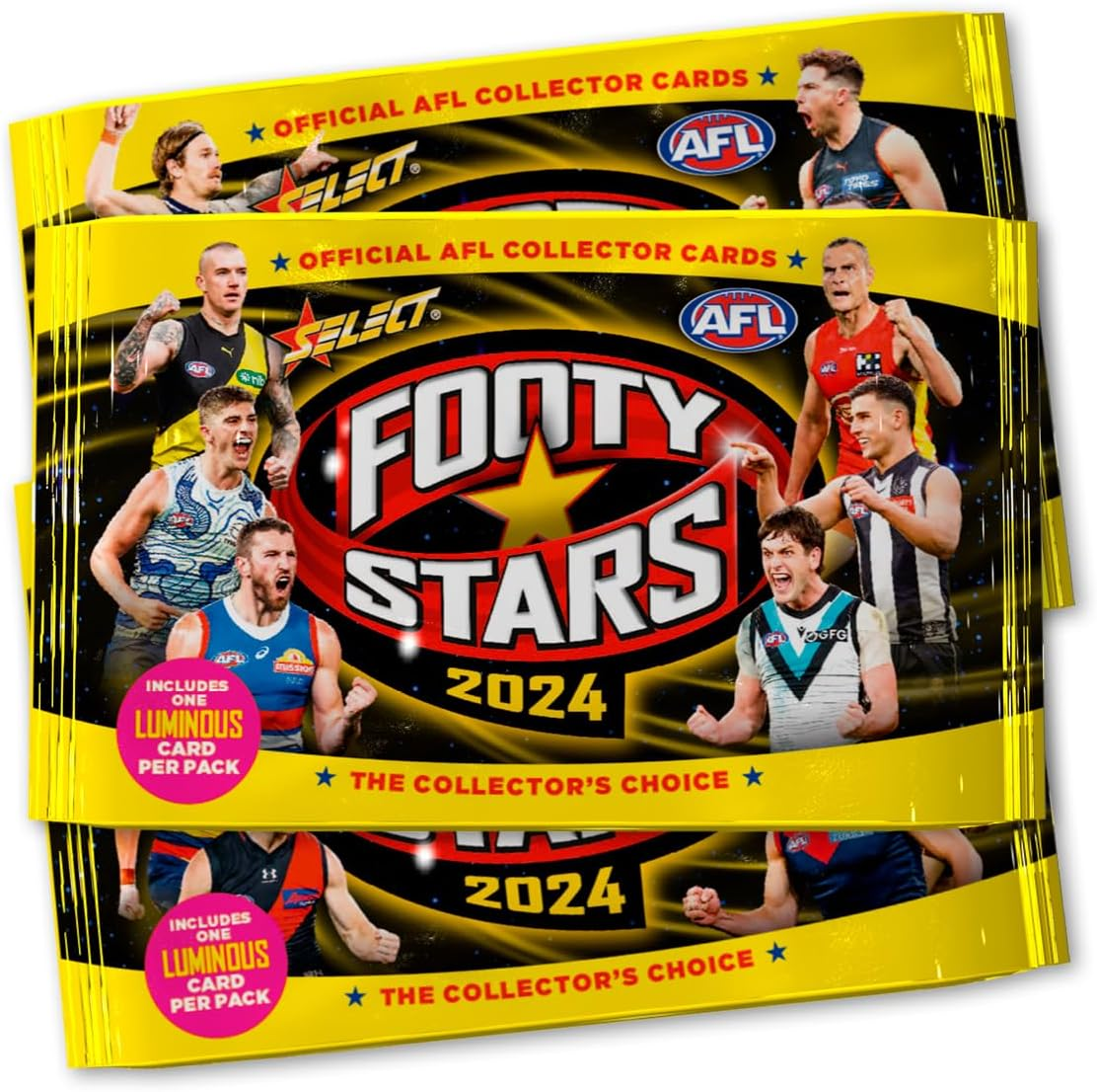 AFL Footy Stars Collector Cards Sealed Box (36 Packs) 2024 image number 1