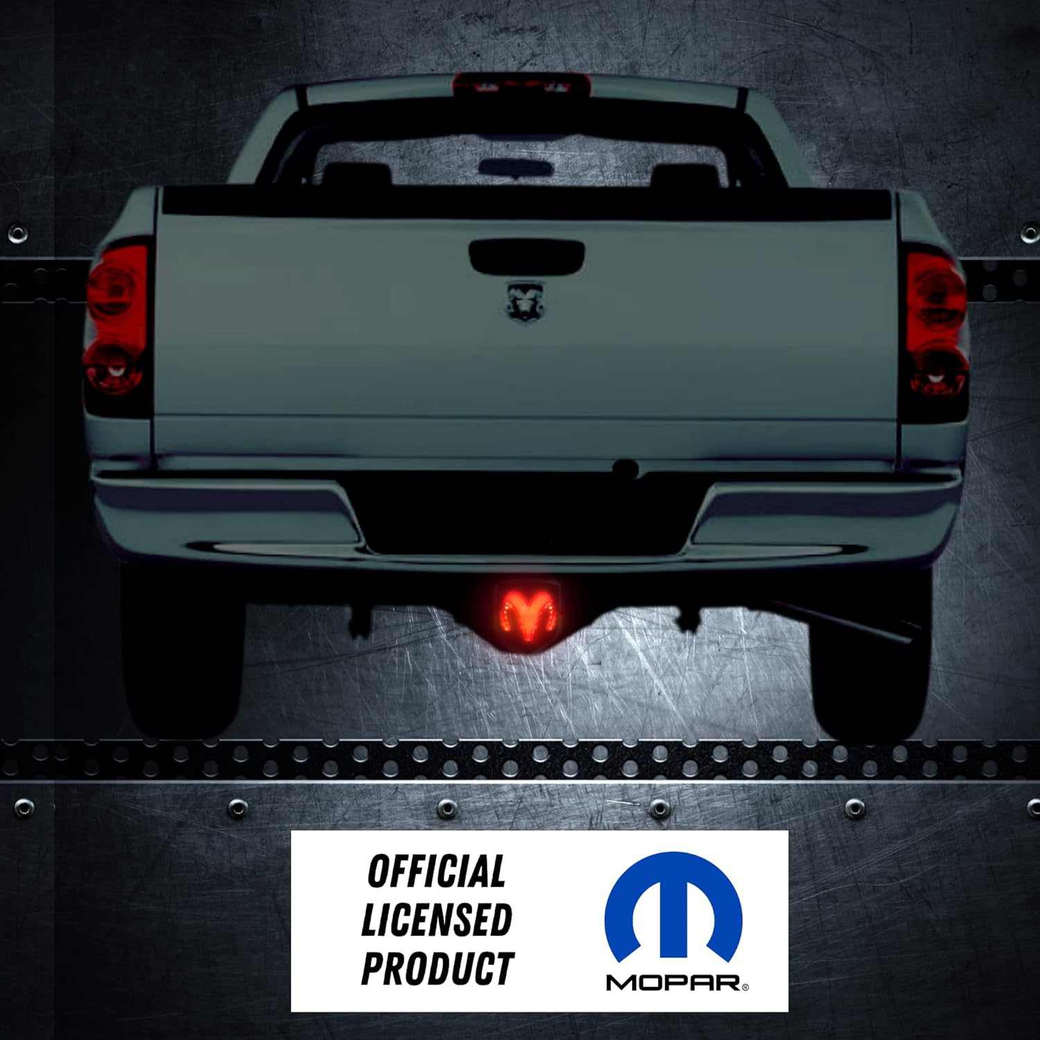 Officially Licensed RAM Hitch Cover (Black) image number 6