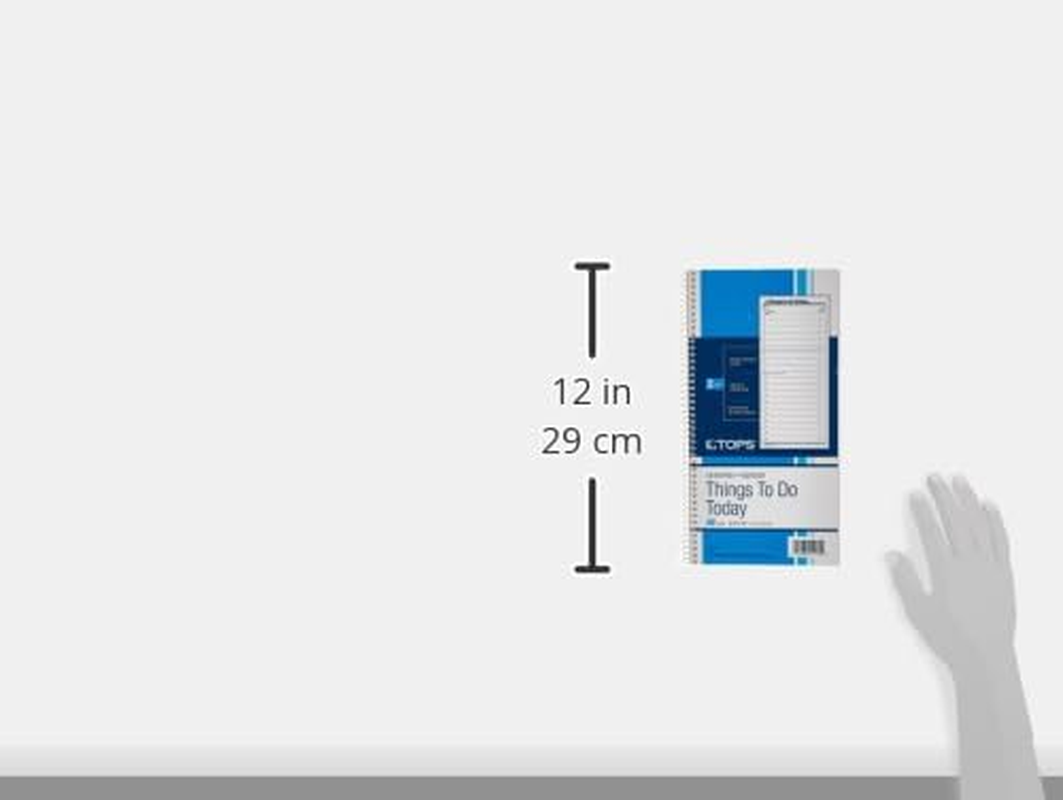 TOPS Daily Agenda/Things to Do Form, 2-Part, Carbonless, 5.5 X 11 Inches, 50-Sets per Pad (41170) image number 4