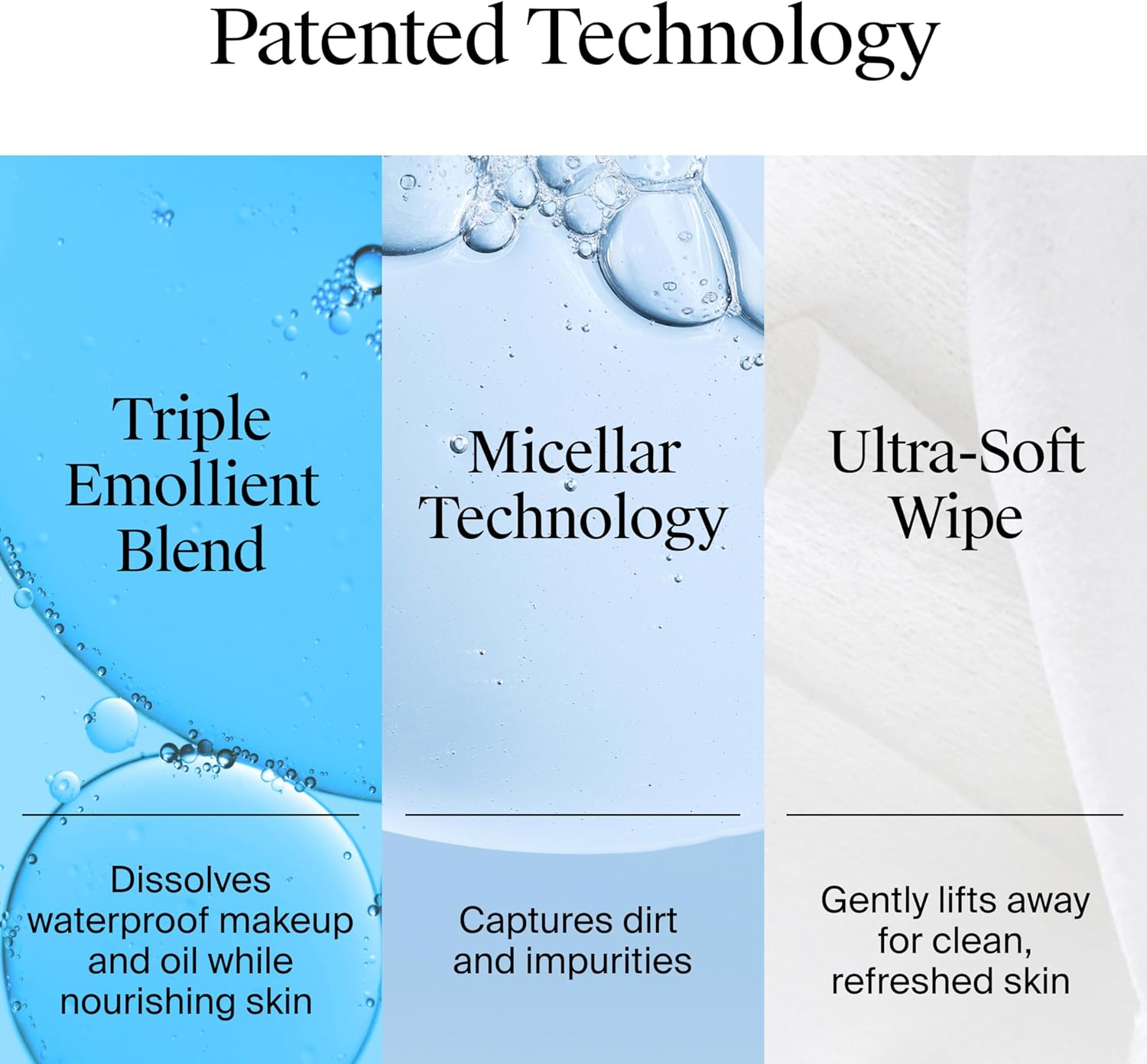 Neutrogena Fragrance-Free Makeup Remover Wipes, Daily Facial Cleanser Towelettes, Gently Removes Oil & Makeup, Alcohol-Free Makeup Wipes, Twin Pack, 2 X 25 Ct image number 5