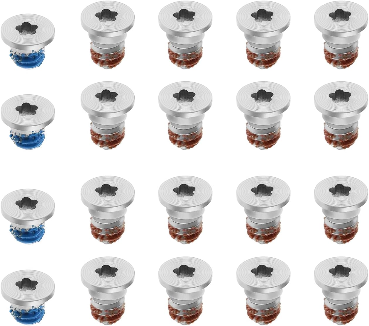 Emsea 2 Sets Bottom Base Screws Compatible with Macbook Pro Retina 13" 15'' A1425 A1502 A1398 2012-2015 Laptop PC Computer Repair Replacement Screws image number 6