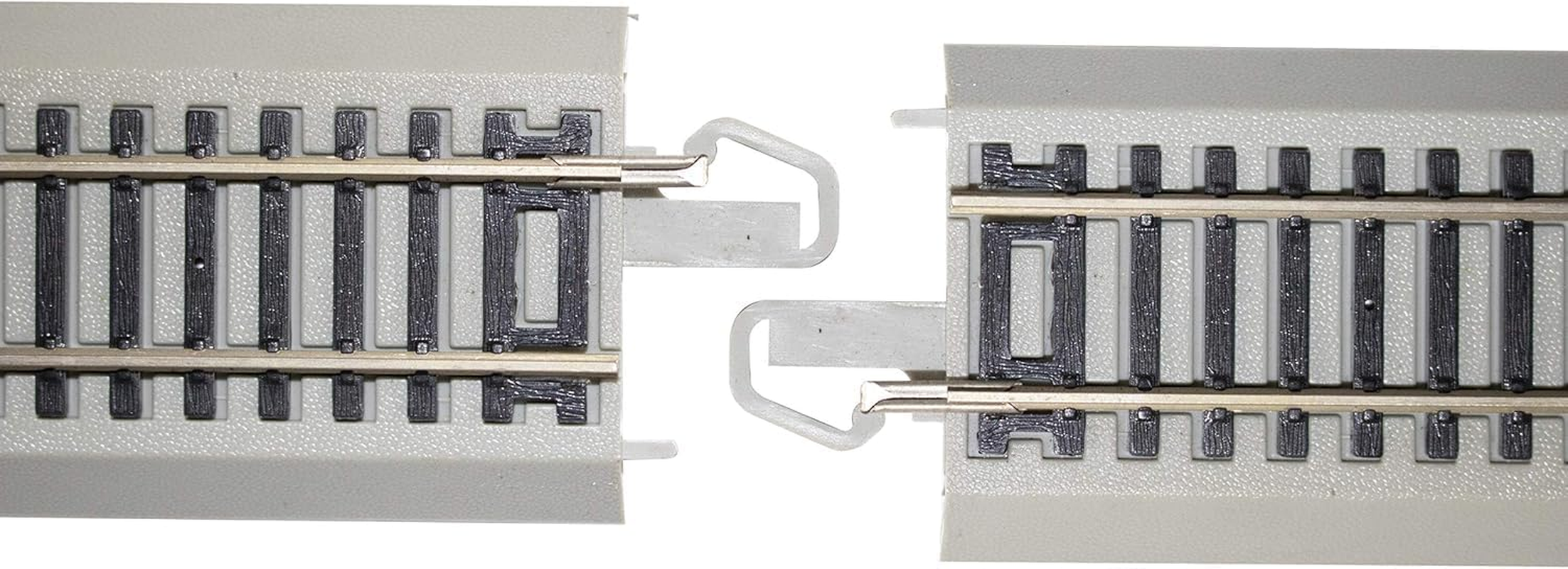 Bachmann Trains Snap-Fit E-Z Track Nickel Silver World'S Greatest Hobby First Railroad Track Pack image number 1