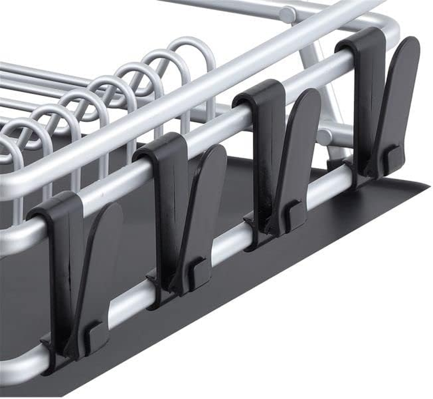 D.Line "Pinnacle" Aluminium Dish Rack Drying Drainer Board Tray Organiser image number 5