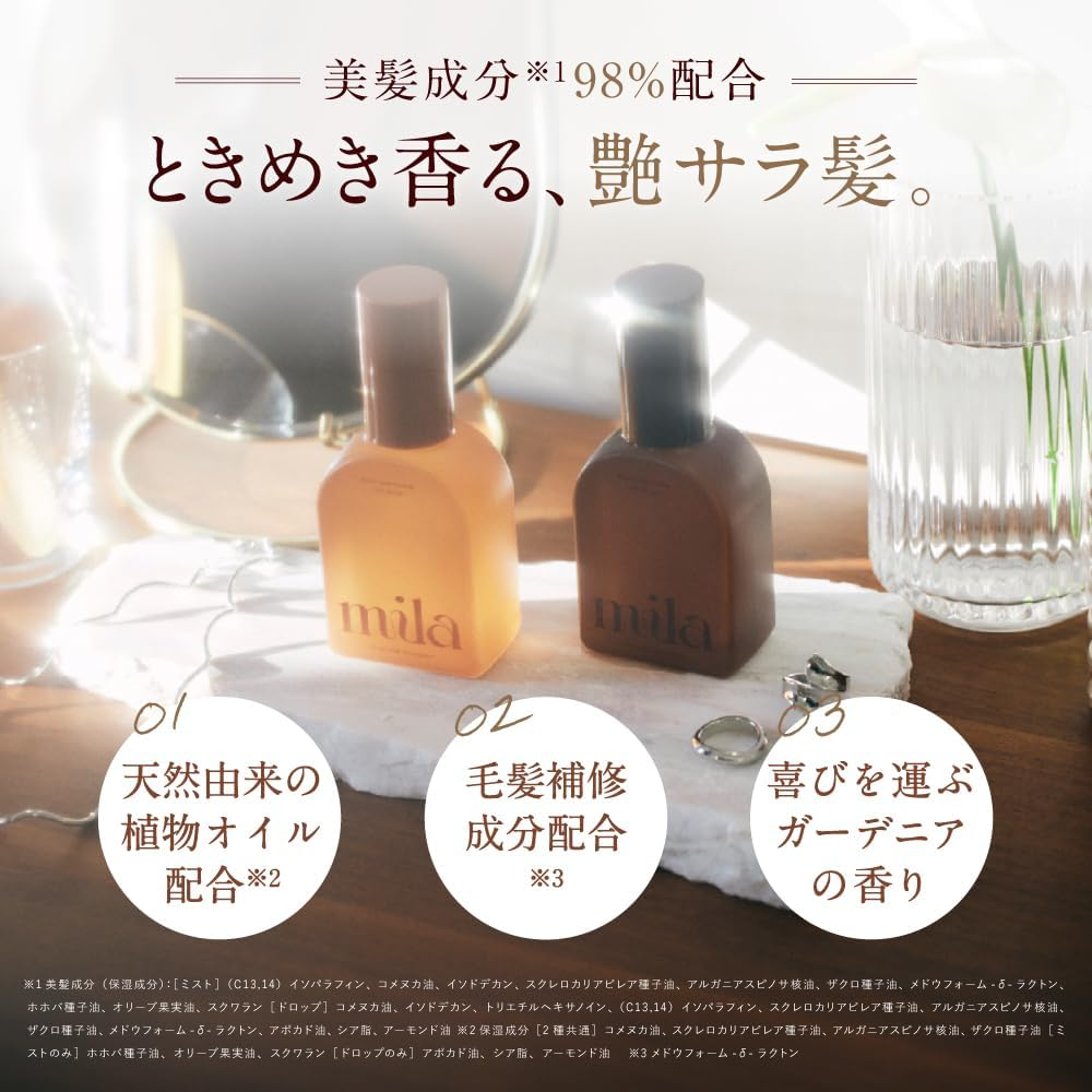 Love Passport Mira Perfume Oil Mist Hair Oil 60Ml Women Styling image number 2