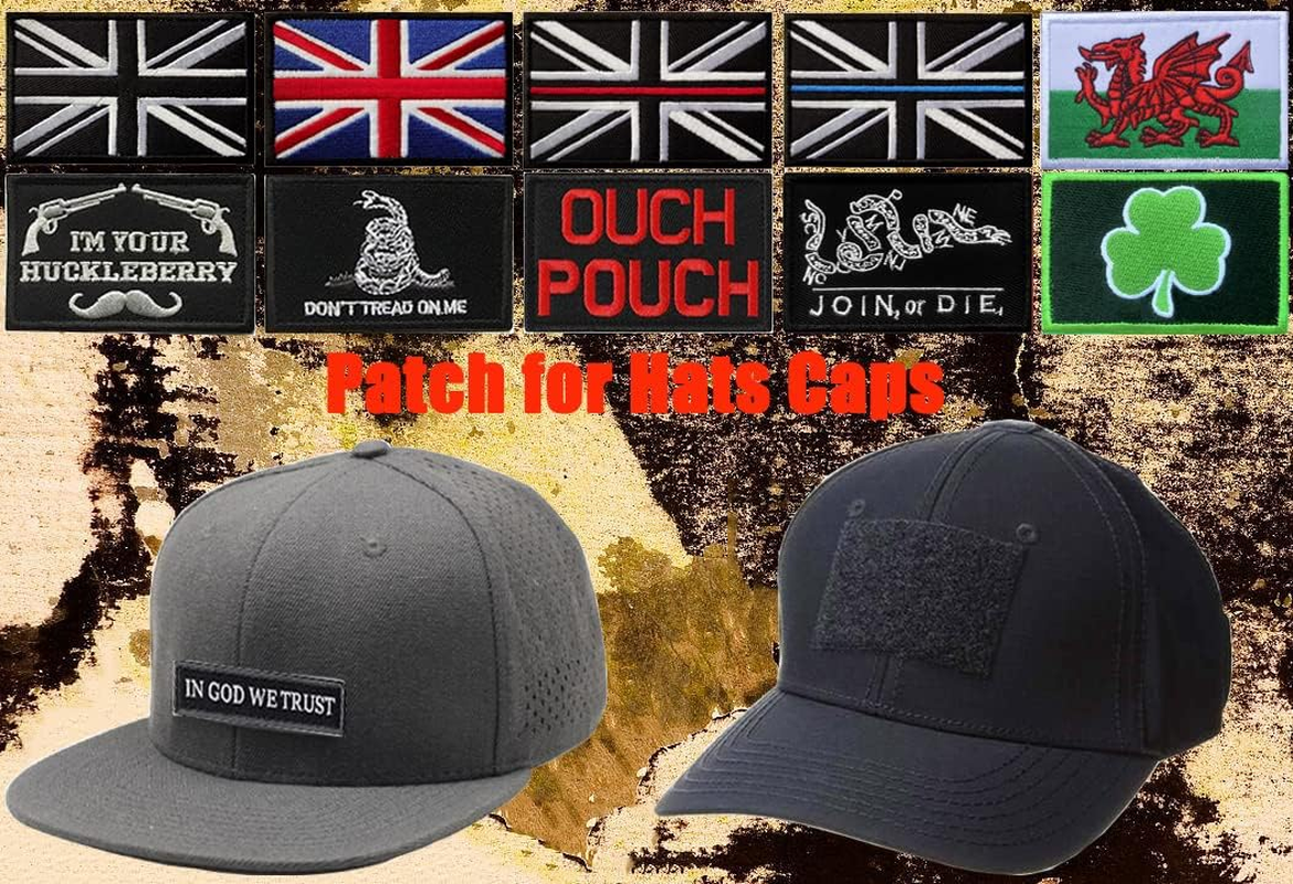 Zcketo 2 PCS Australia Flag Patches Hook and Loop Fastener Embroidered Tactical Military National Australian Patch for Attach to Caps,Bags,Backpacks,Vest,Uniforms,Team,Tactical Clothes - Belgium image number 3