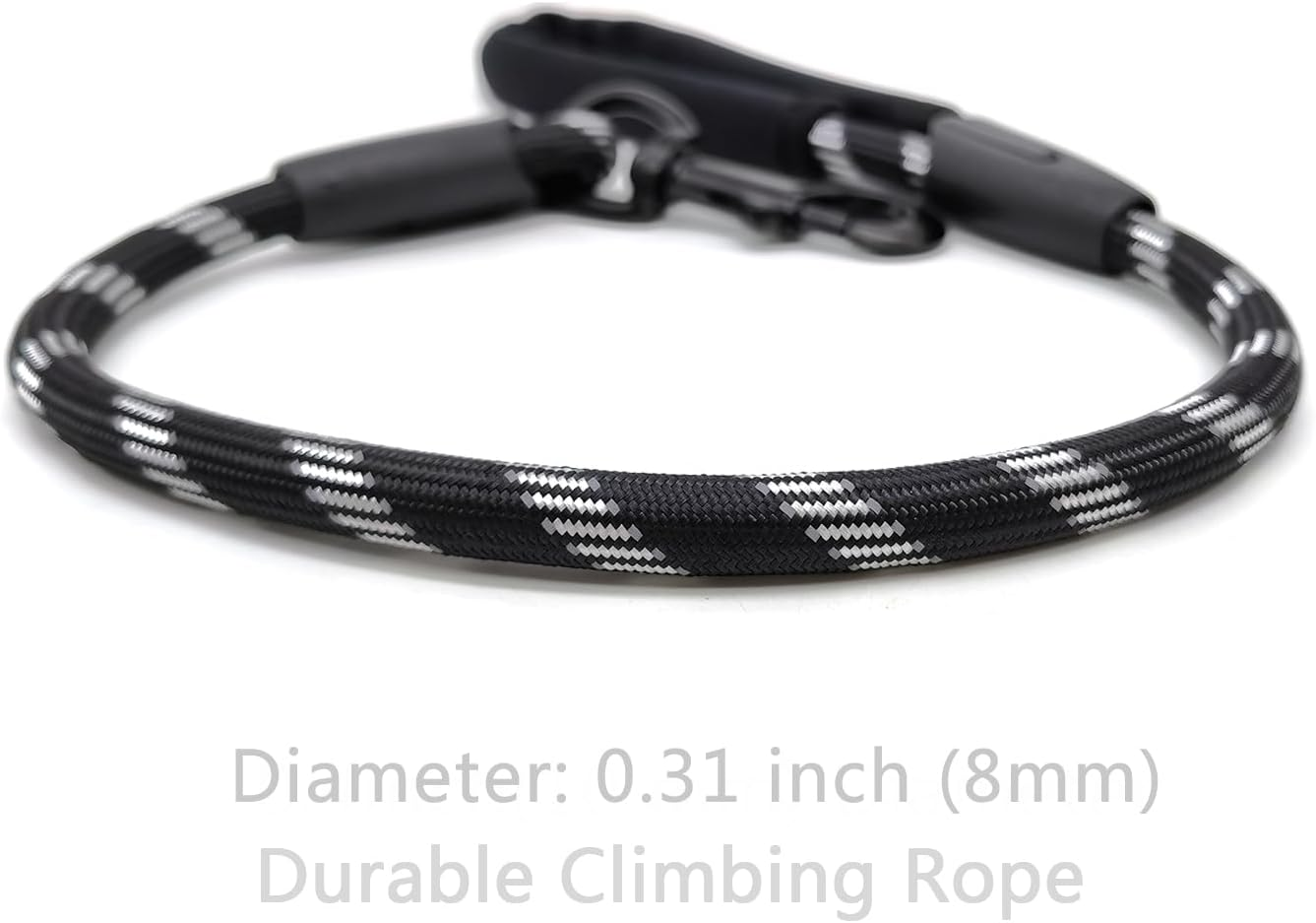 Dog Leash Short Training Dog Leashes for Medium Large Dogs with Comfortable Padded Handle up to 80Lbs Black image number 4