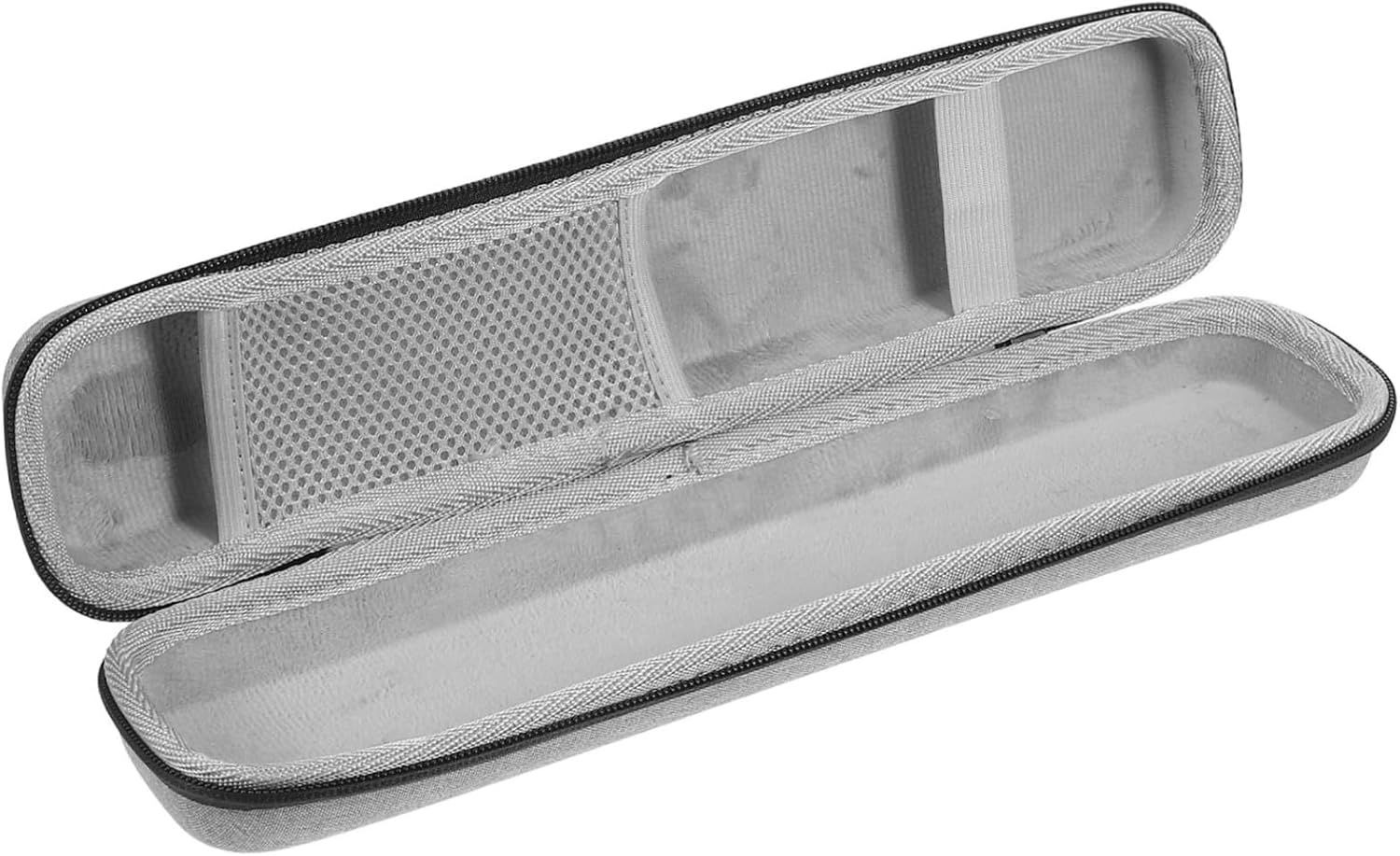 Healeved Curling Wand Storage Bag Hair Iron Hard Case Travel Pouch Hair Tool Organiser Eva Case image number 6