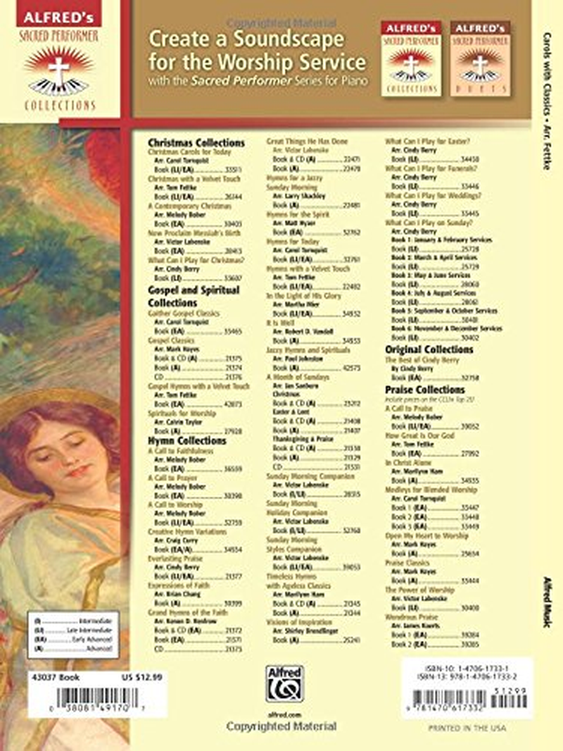 Carols with Classics: 10 Arrangements Combining Christmas Carols and Classical Favorites image number 5