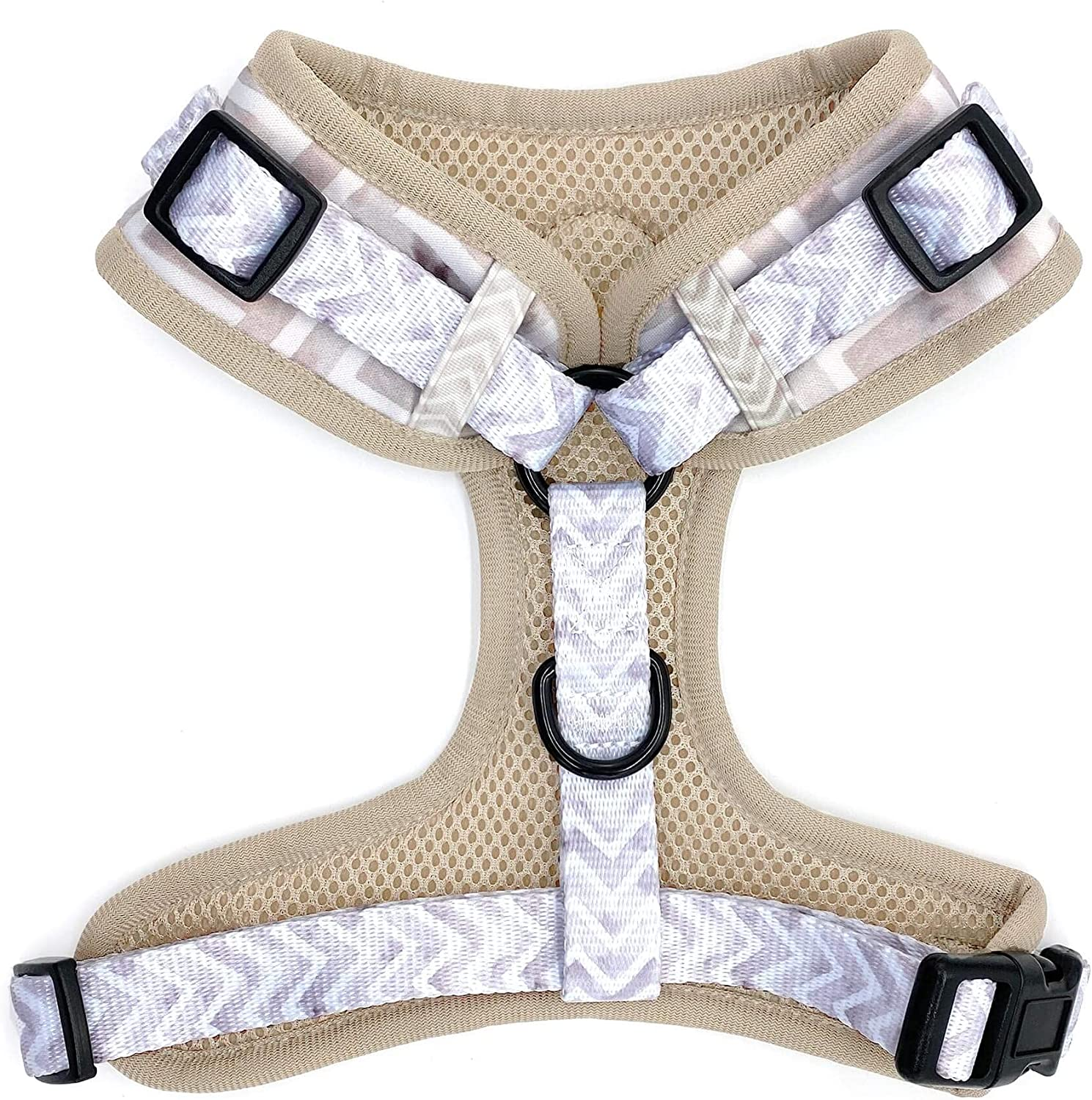 PIPCO PETS - Adjustable Dog Harness | Cute Colourful Patterns | Perfect Fit, Escape Proof Vest | Safe and Secure | Easy On/Off | (Large, Gettin' Ziggy) image number 2