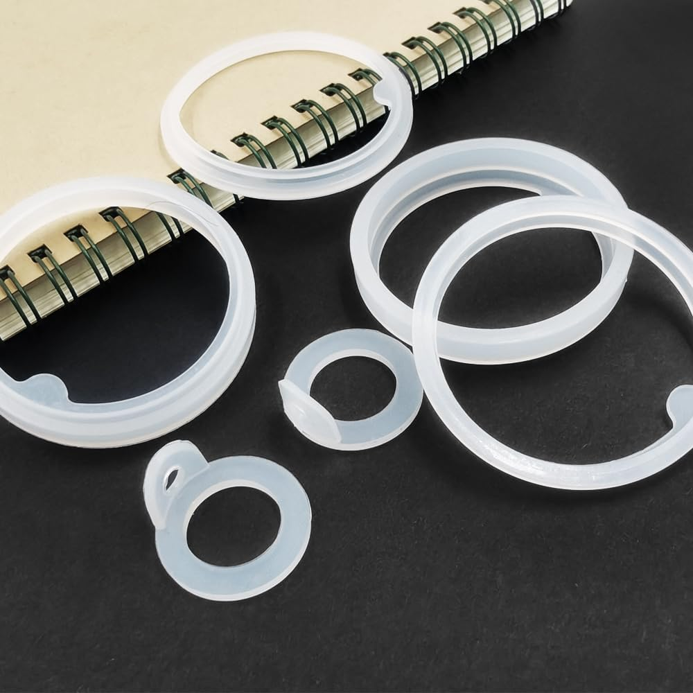 4 Sets Water Bottle Gasket Replacement,Danzix Lid Gasket Replacement Compatible with Thermoflask 24/32/40/63Oz-12 Total image number 2