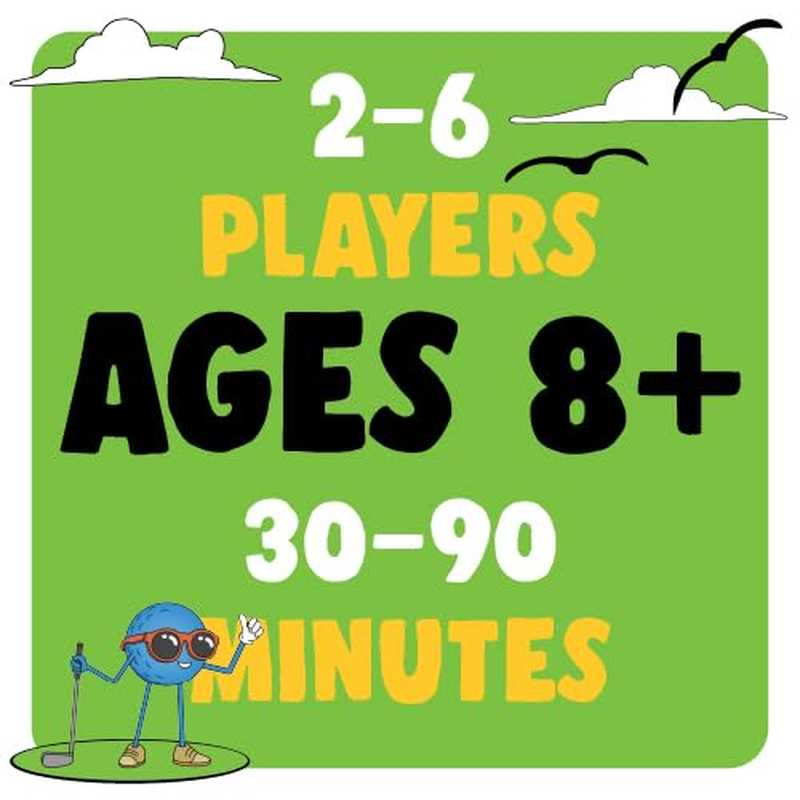 Play Nine - the Golf Card Game for Friends & Families, Fun Strategy Game for Couples, Easy to Play Card Game with Kids, Teens & Adults image number 6