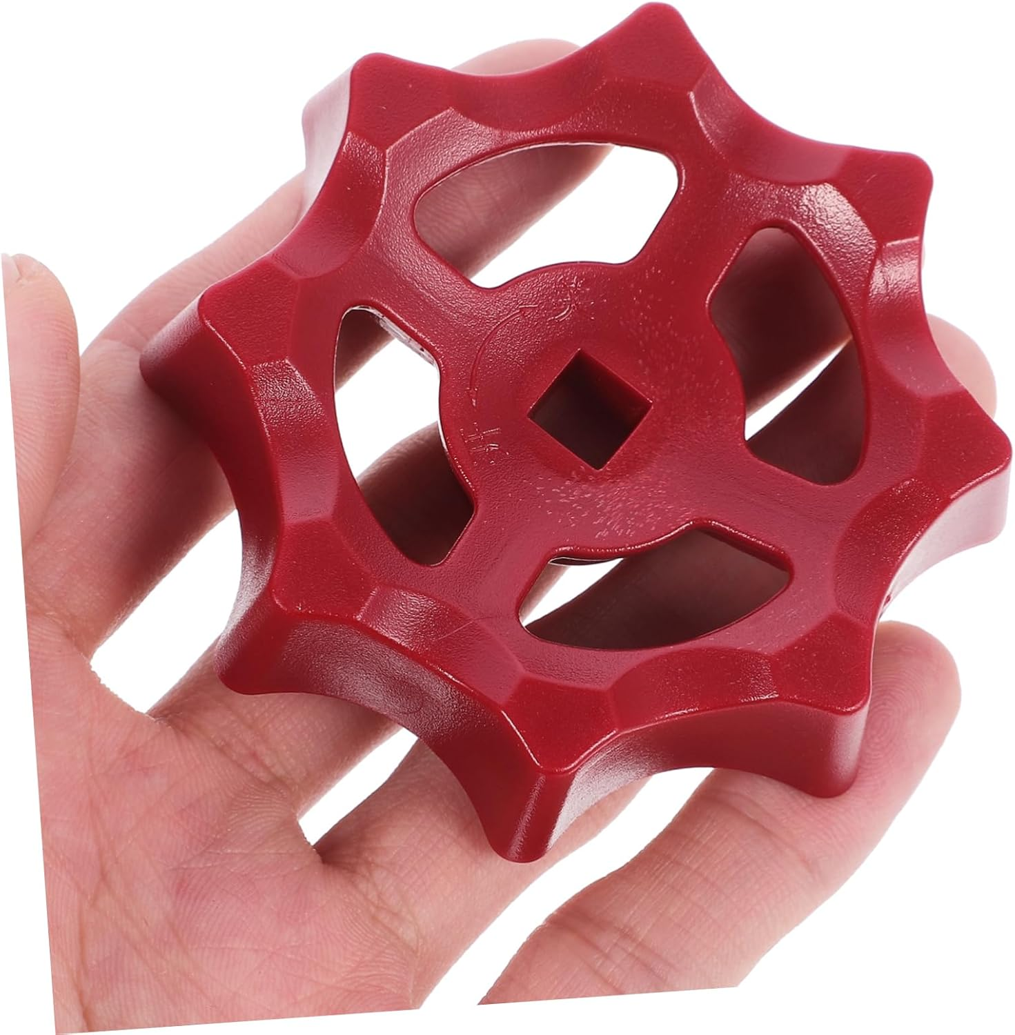 2Pcs Shower Handle Wheel Replacement with 7Mm&times;7Mm Plastic Square Hole, Gate Valve Water Spigot Handle Cast for Outdoor and Hose Water Control image number 6