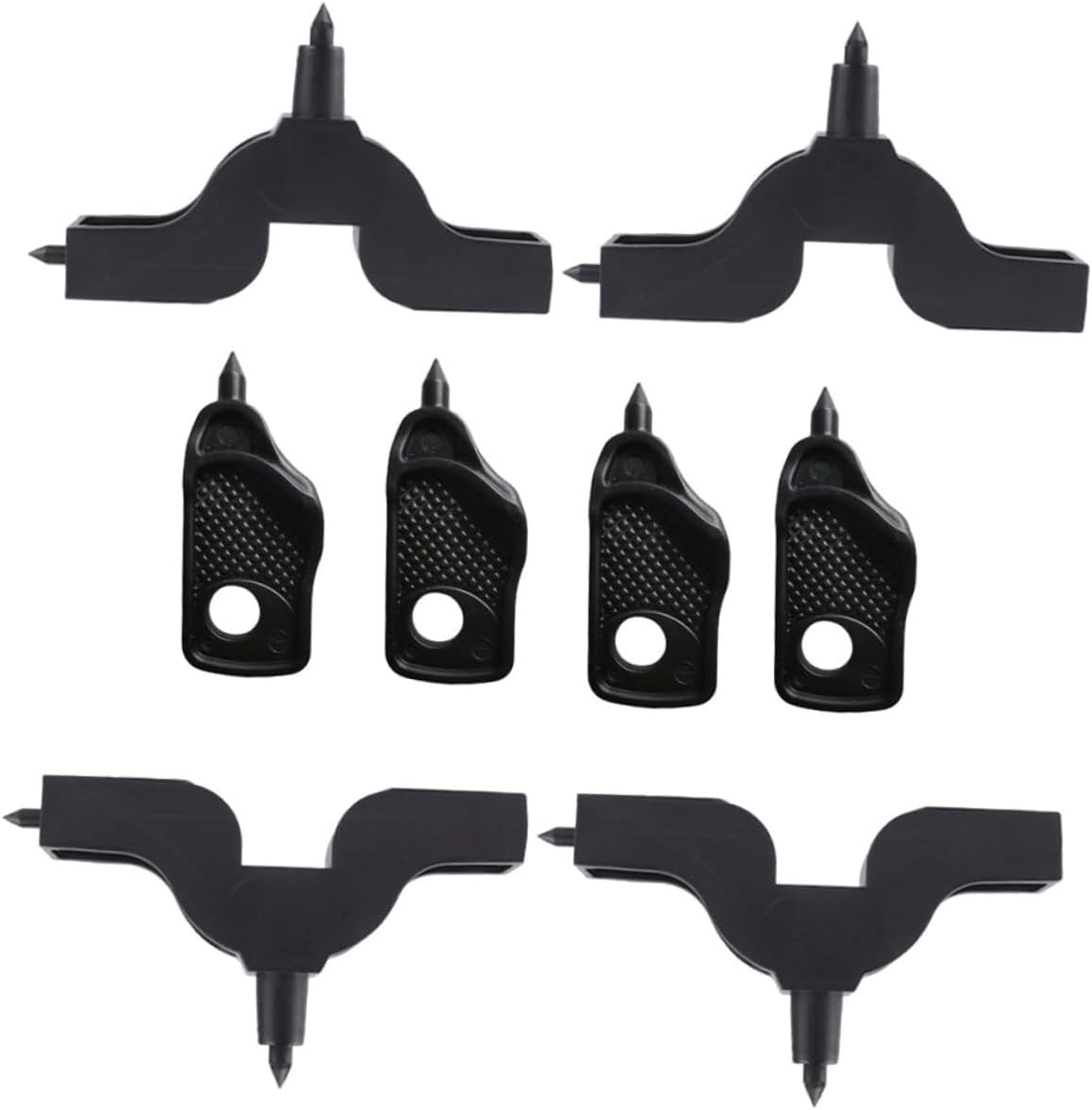 8Pcs Drip Irrigation Hole Punch Tools Gardening Fitting Insertion Tool Plastic Puncher Set for Automatic System Irrigation Tube Installation in Lawn and Garden