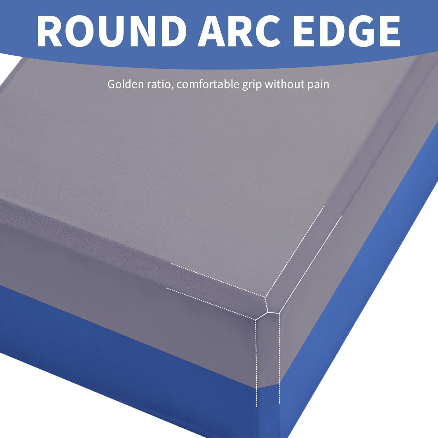 Yoga Block, High Density EVA Foam Yoga Brick,23X15X8 Cm Eco Friendly Pilates Block,2Pcs/1Pcs Non-Slip Foam Block Yoga Pilates Equipment Exercise Block Pilates Brick ﻿ image number 3