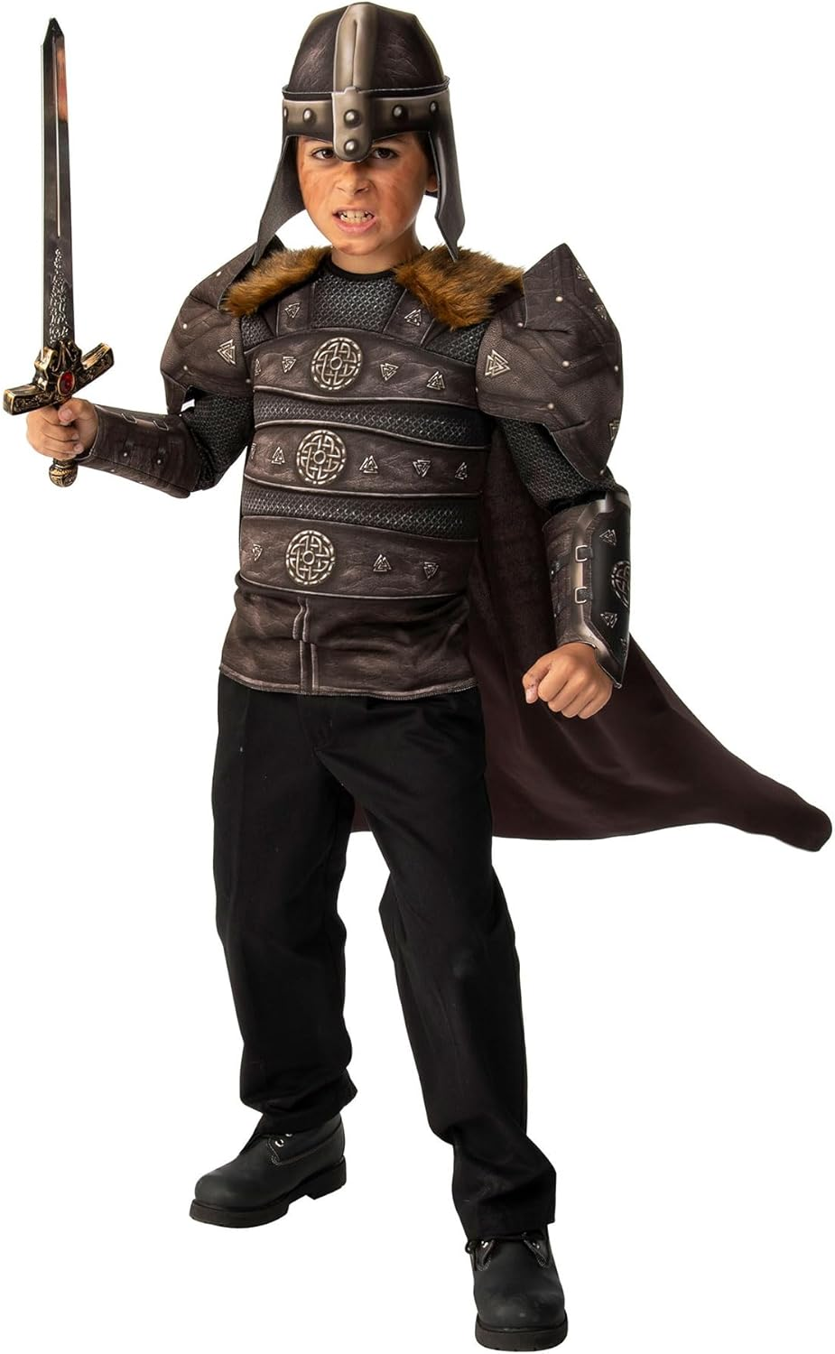 Bristol Novelty 301551 Viking Kids Fancy Dress, Boys, Multi, Age 5-6 Years