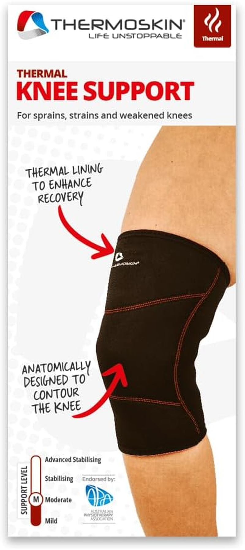 Thermal Knee Support, L image number 1