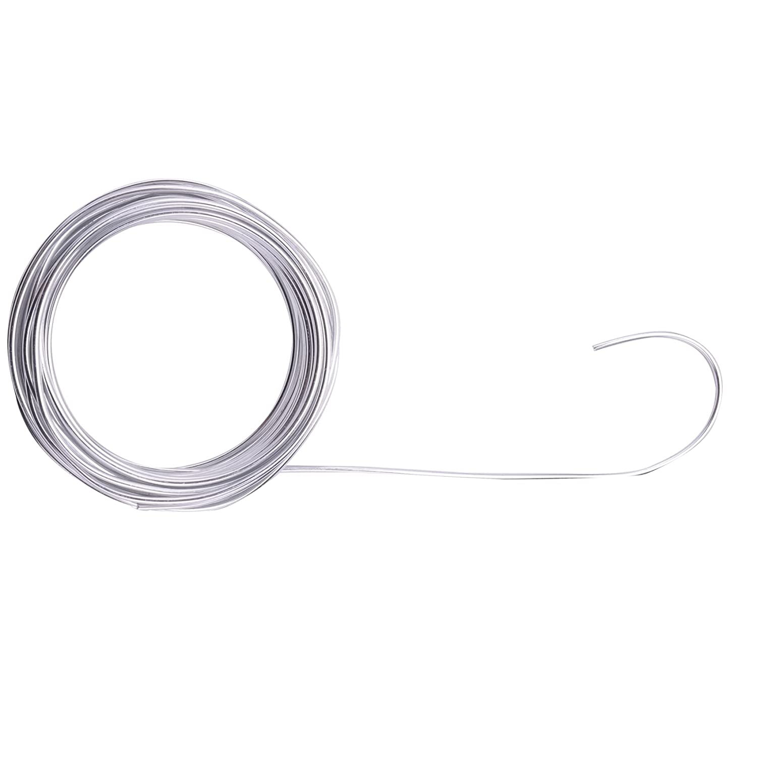 3Mm Aluminium Wire 10M Craft Silver Wire for Jewellery Making Clay Modelling Bonsai and Model image number 1