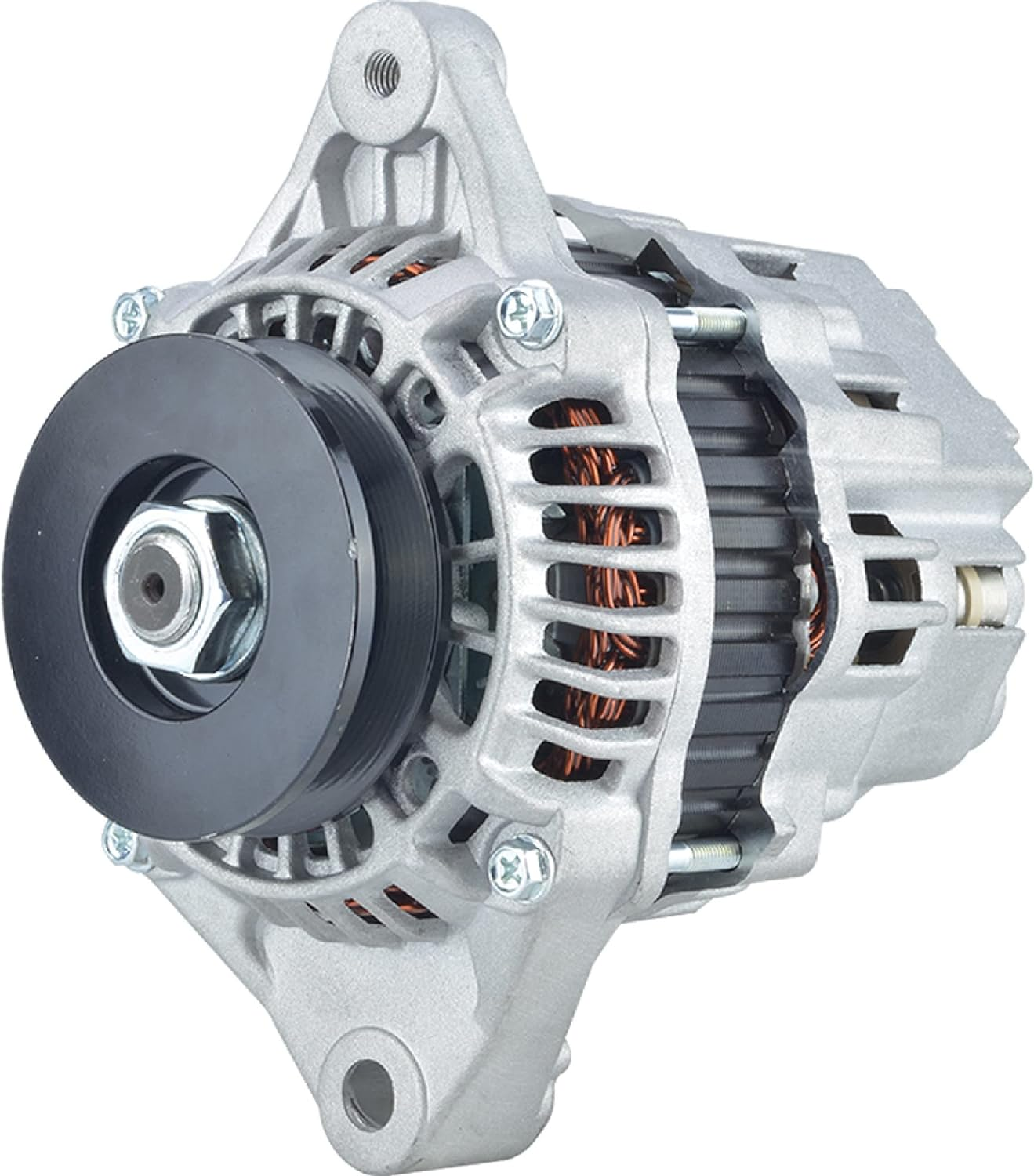 New Alternator Compatible With/Replacement for Kubota M7040F, M7040DT, M7040HD image number 4