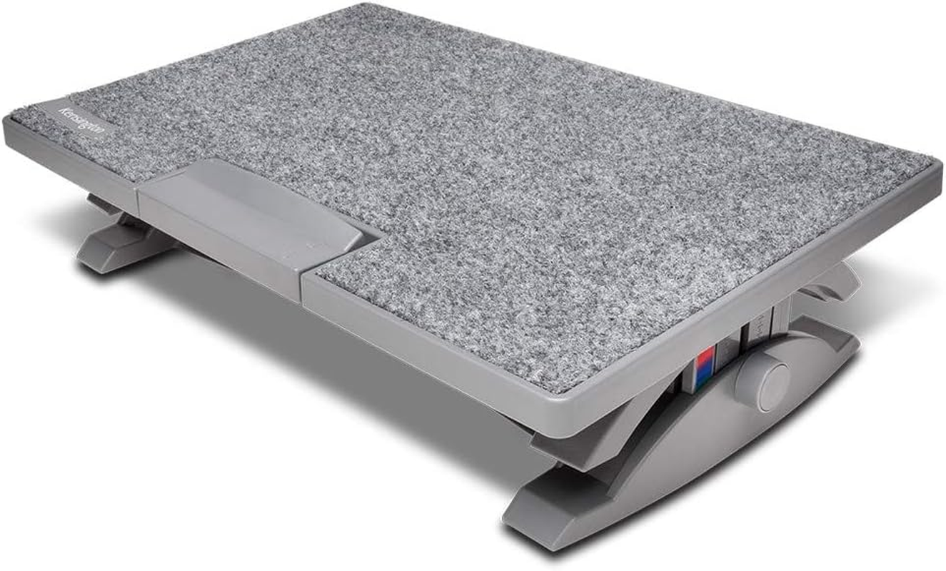 Kensington Ergonomic Foot Rest - Improve Posture, Circulation and Back and Leg Comfort with Smartfit Solemate Foot Rest for Home Office, under Desk (K50416EU), Grey image number 6