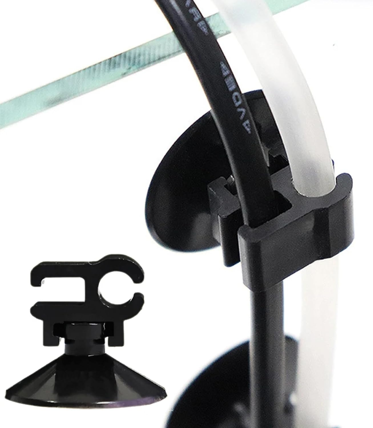 20Pcs Aquarium Suction Cup Clip for Fish Tank Oxygen Tube Hose Pump Power Cord Buckle Wire Finisher Suction Cups Aquarium Accessories image number 2