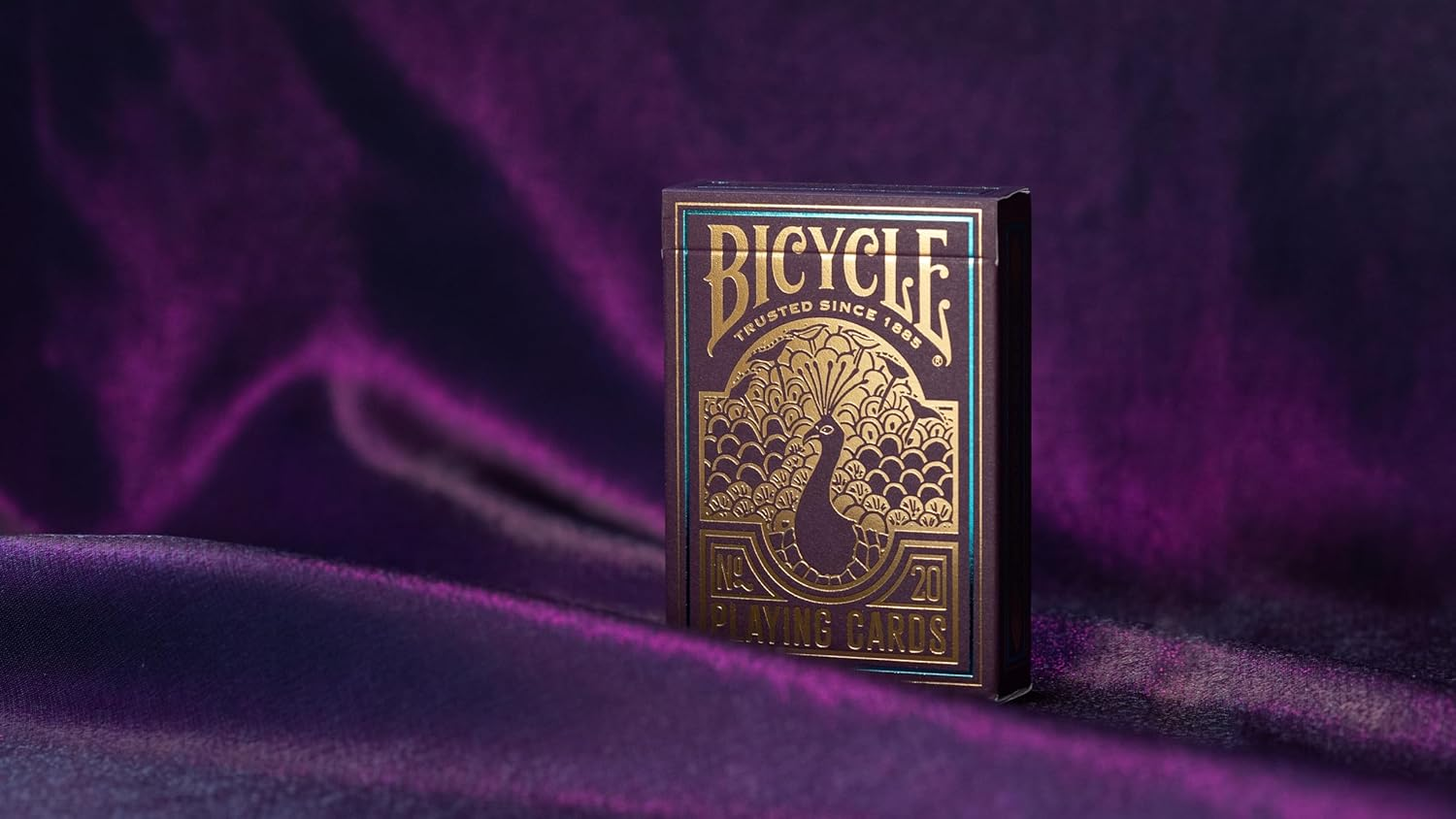 The United States Playing Card Co Bicycle Peacock Playing Cards, Purple