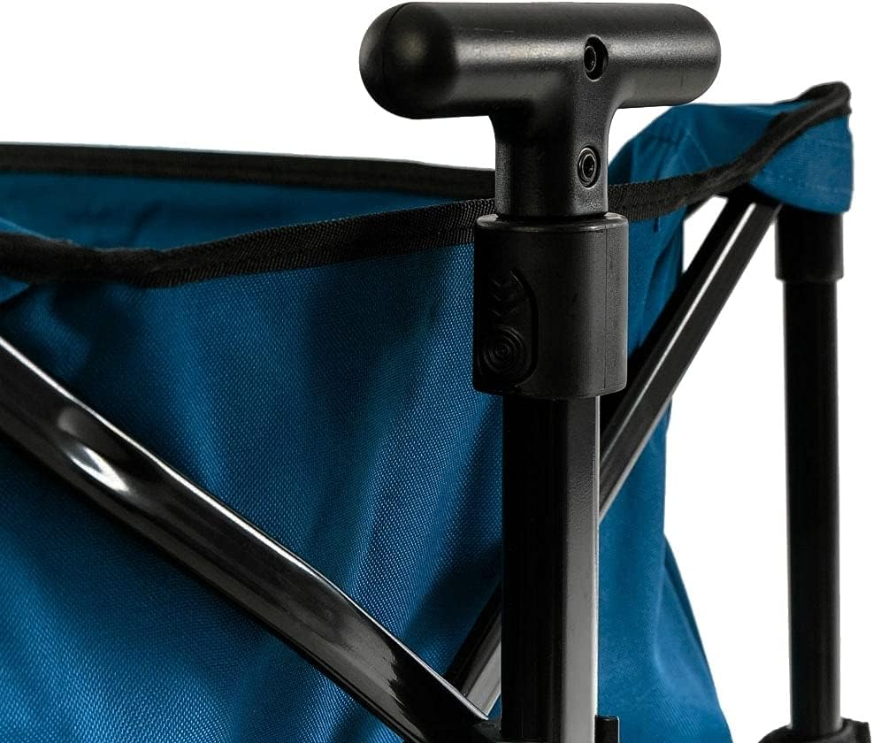 Oztrail Collapsible Camp Wagon - Whether Going to the Markets, Beach or Picnic, the Small Packdown Size, yet Large Volume with Sturdy Construction, This Is the Ideal Wagon to Move Your Gear. image number 2