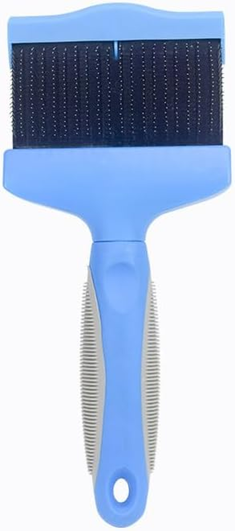 Double-Sided Soft Flexible Slicker Brushes &mdash; Versatile Brushes for Grooming Dogs (Blue, One Size) image number 5