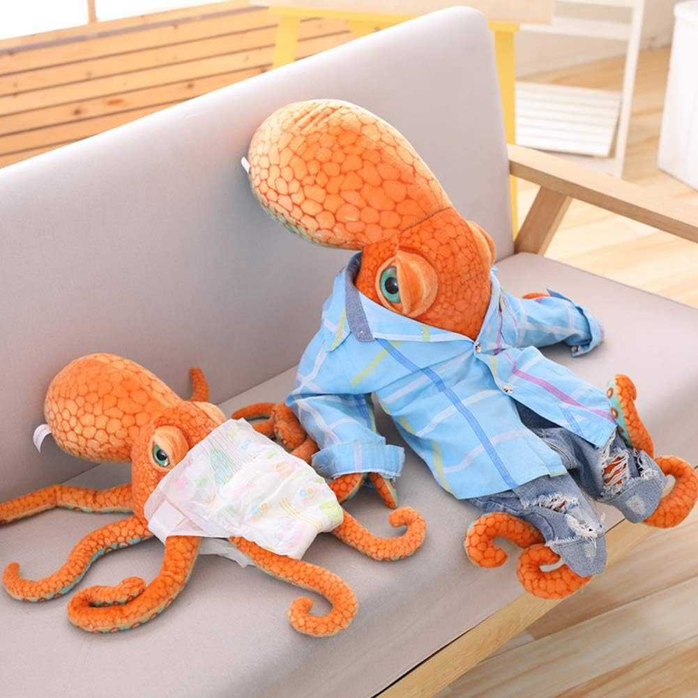 Realistic Octopus Plush,Giant Stuffed Marine Animals Toy Gifts for Kids (31.4 Inch) image number 3