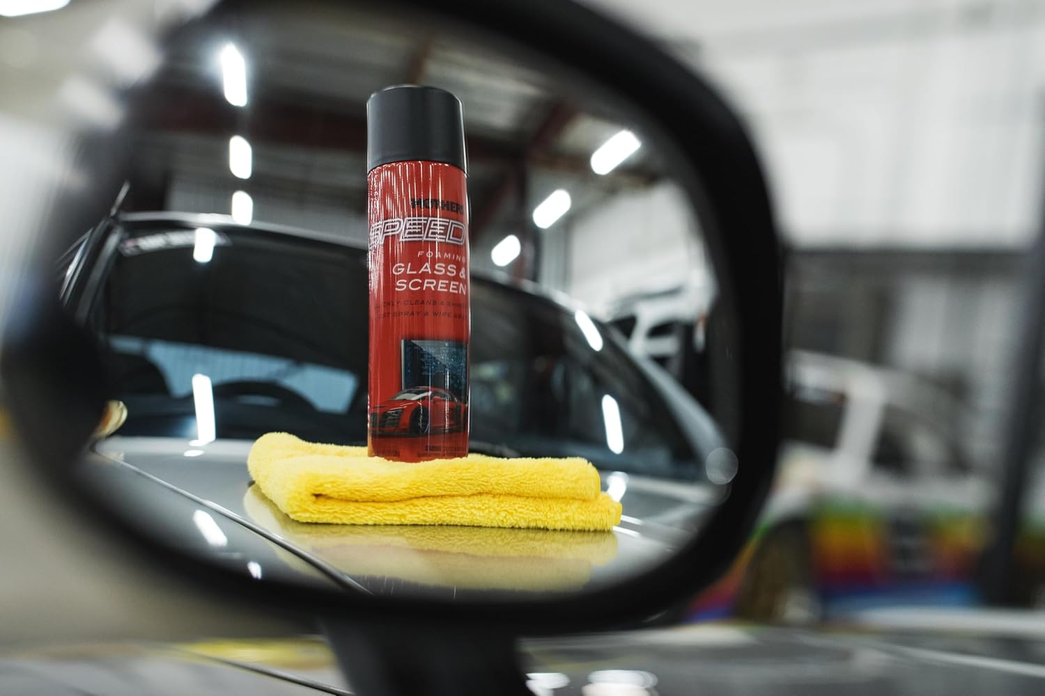 Mothers Speed Foaming Glass and Screen Cleaner - 539G image number 4