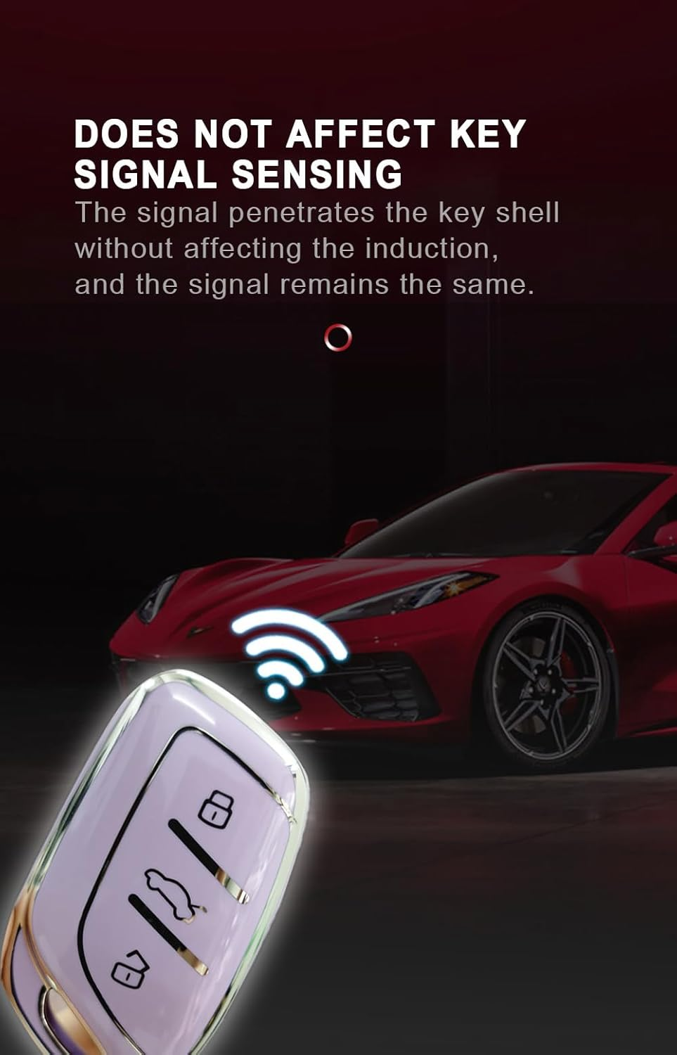 HIBEYO Soft TPU Key Fob Cover for MG 4 EV MG EHS EZS EV GT HS ZS ZX MG4 MG5 MG6 for Roewe RX3 RX5 RX8 ERX5 I6 I5 Accessories image number 6