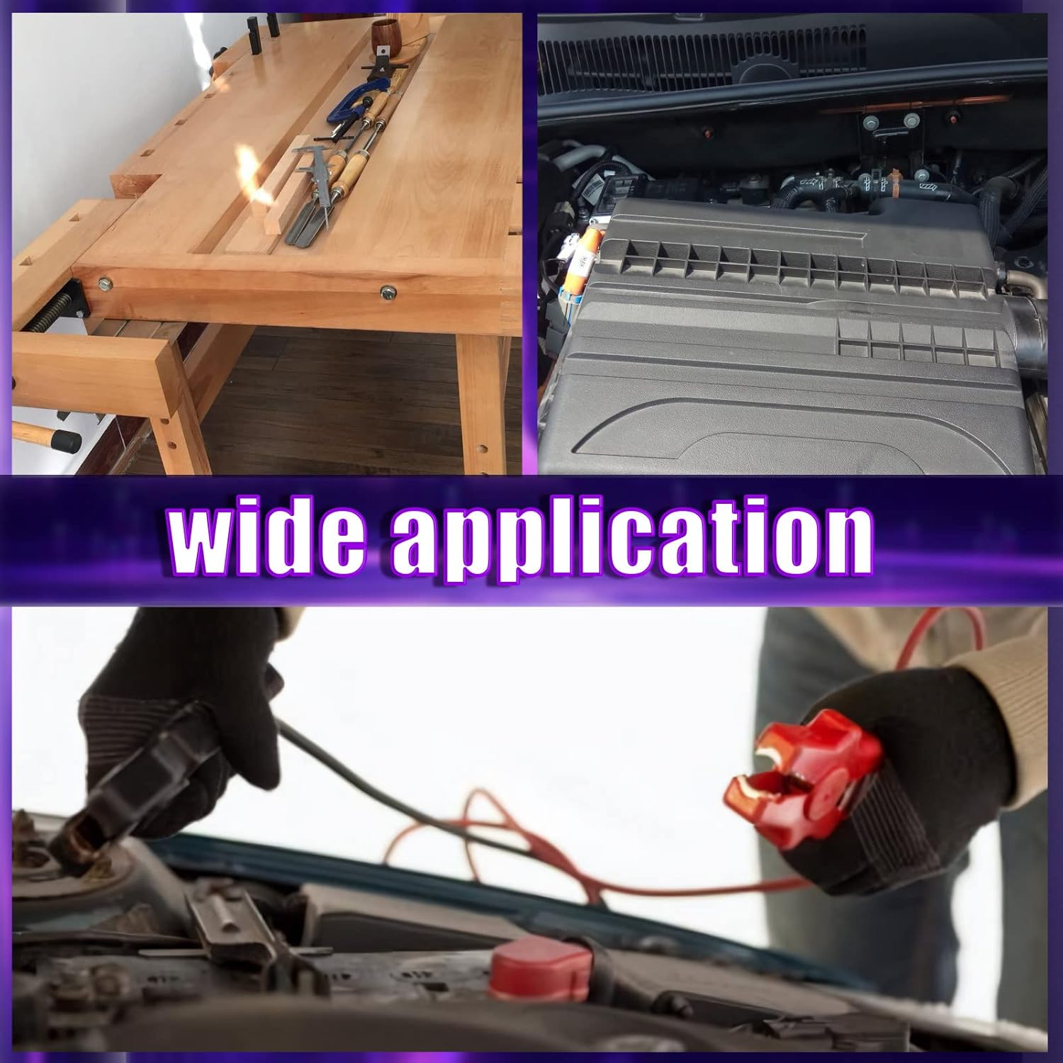 Swpeet Metal Car Screw Body Bumper Hood Retainer Clips with Phillips round Head Self Tapping Screw Assortment Kit, Body Bolts Fender Liner Splash Shield Bumper Cover for Most Cars image number 5