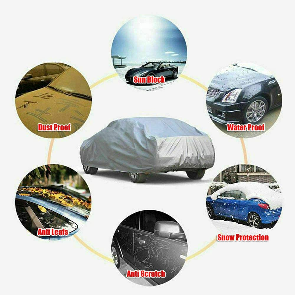 XXL Car Cover UV Resistance anti Scratch Dust Dirt Full Protection image number 5