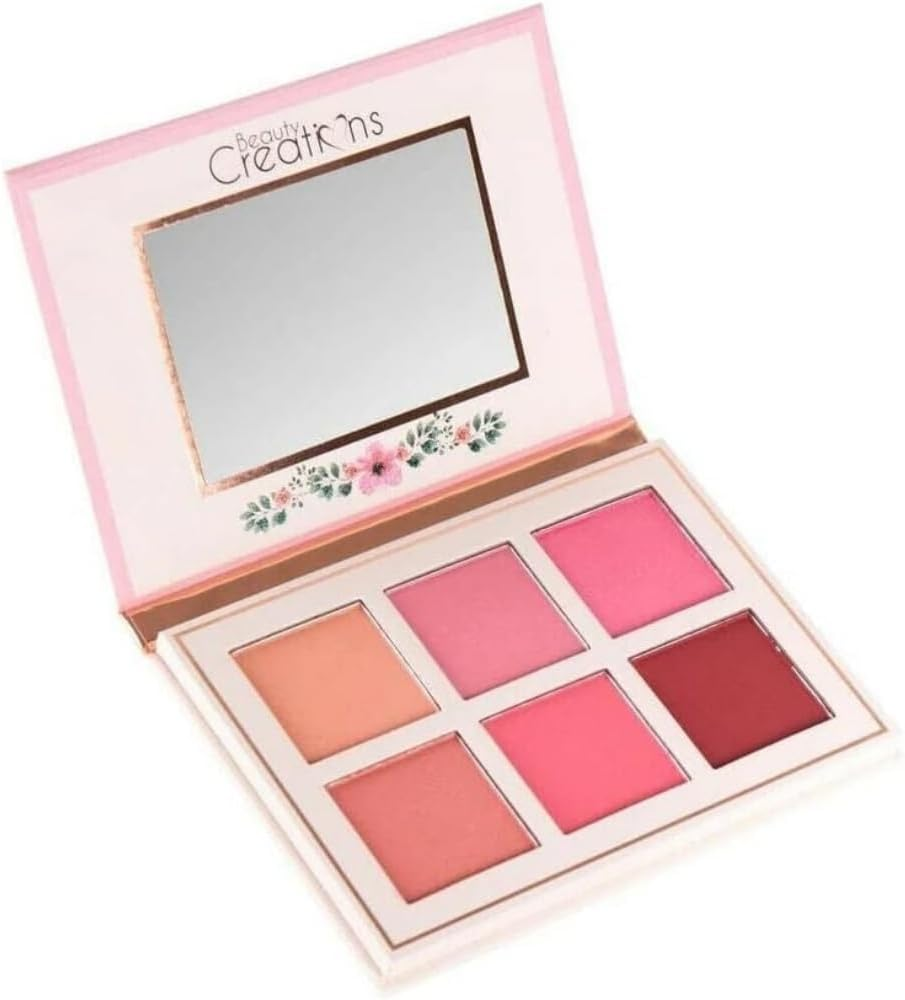 Beauty Creations Blush Palette - 6 Shades - Pink - Blush Palette image number 5
