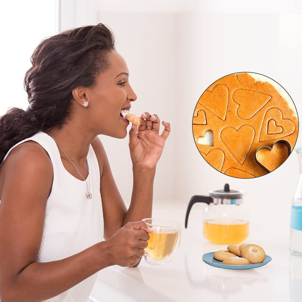 134 Pcs Polymer Clay Cutters, AIFUDA 16 Shapes Clay Earring Cutters with 48 round Piercers and 50 Earring Accessories for Earrings Making image number 1