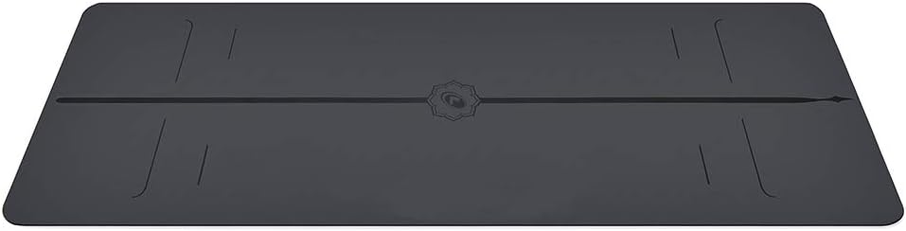 Liforme Evolve Yoga Mat &ndash; Free Yoga Bag Included - Patented Alignment System, Warrior-Like Grip, Non-Slip, Eco-Friendly and Biodegradable, Sweat-Resistant, Long, Wide and 4.2Mm Thick Mat for Comfort - Grey image number 3