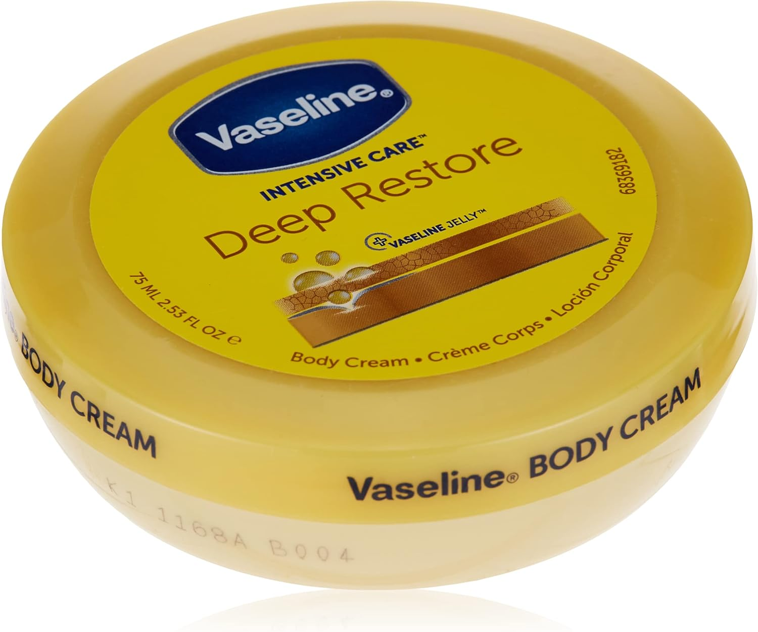 Vaseline Intensive Care Deep Restore Body Cream 75 Ml image number 1
