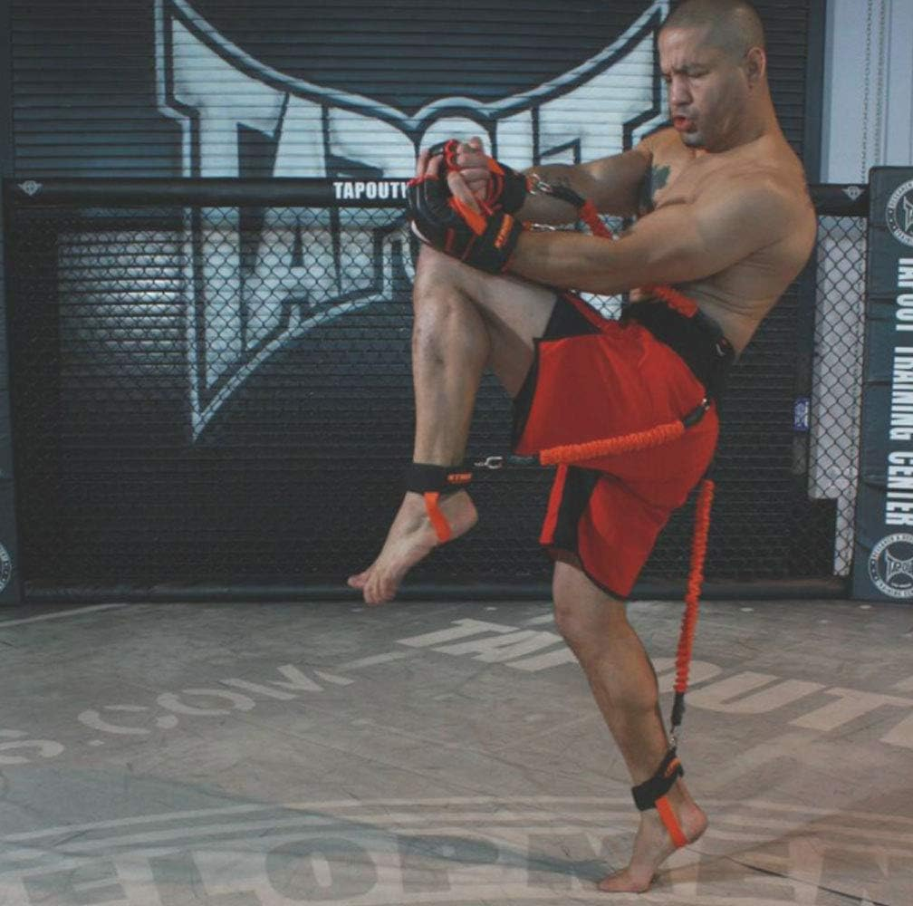 Speed and Agility Resistance Bands Trainer for Vertical Jump Squat Boxing MMA Taekwondo Karate Bounce Softball Basketball Volleyball Football Training image number 6