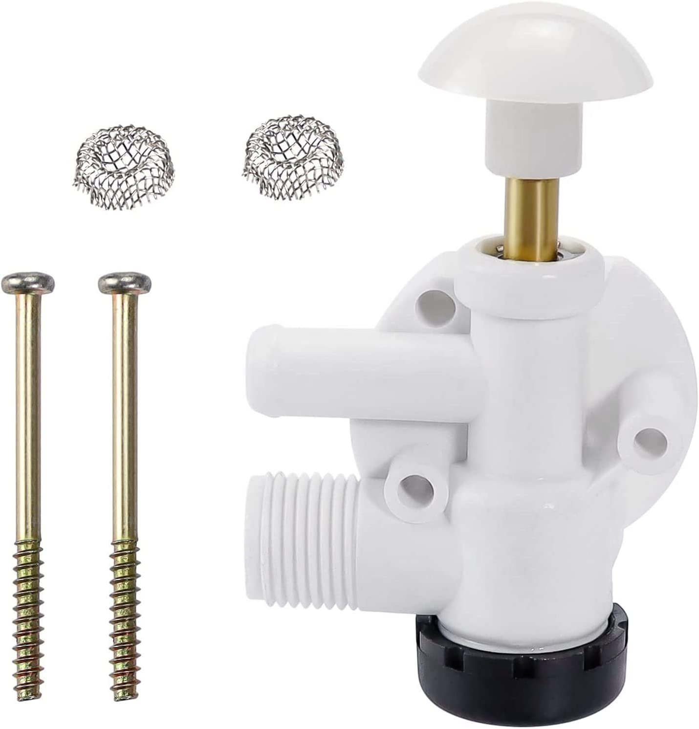 Beaquicy 385314349 RV Water Valve Kit Upgraded Toilet Water Valve Assembly Replacement for Dom-Etic Sealand Vacuflush Toilet Models image number 4