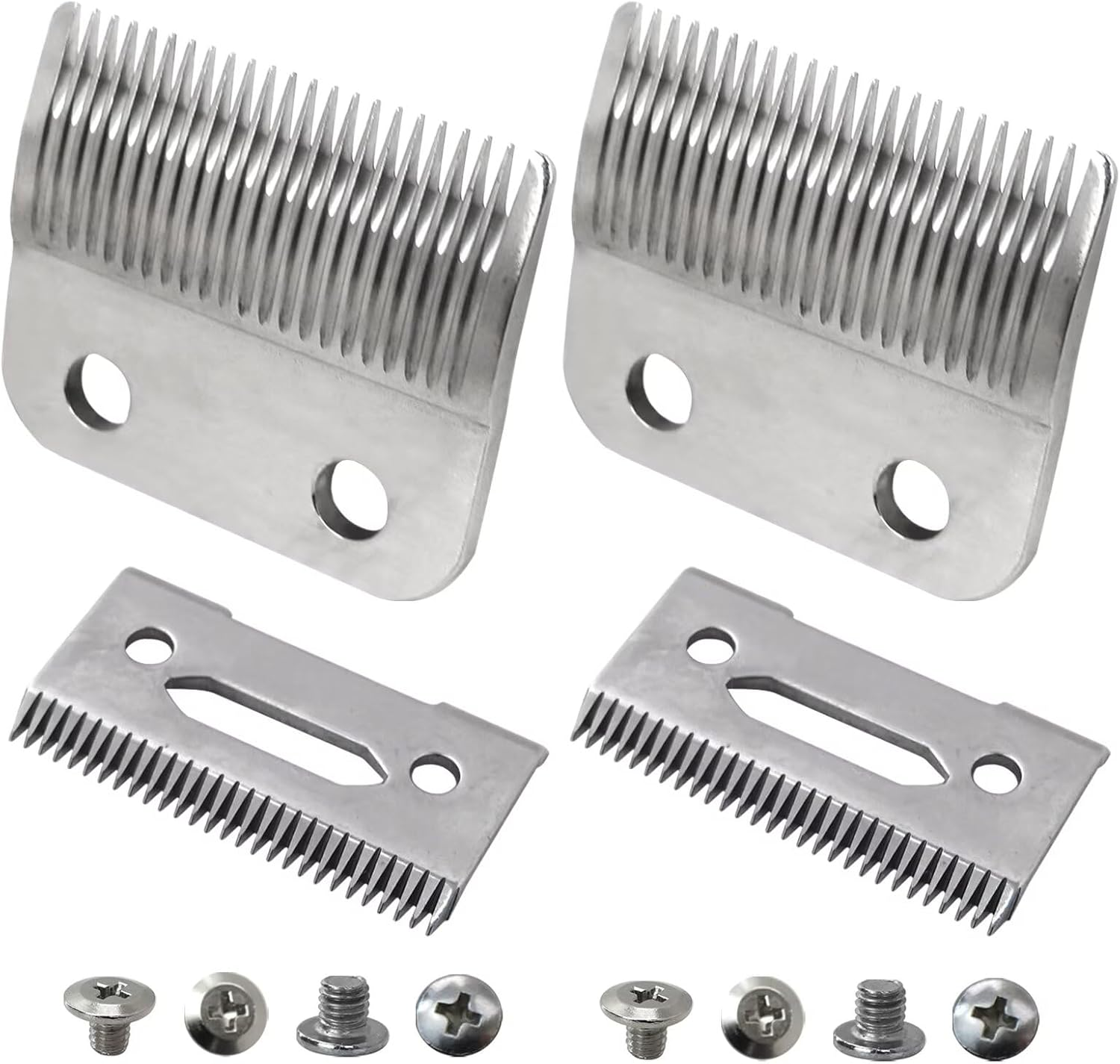 2 Hole Clipper Blade Replacement Fit for Wahl Fit for Precision Premium Smooth Cut/Elitepro/Extremegrippro/ MC3/ Proseriesplatinum/Self-Cutpro/Pet-Pro/ *Notfitmulti-Purpose79607 image number 3