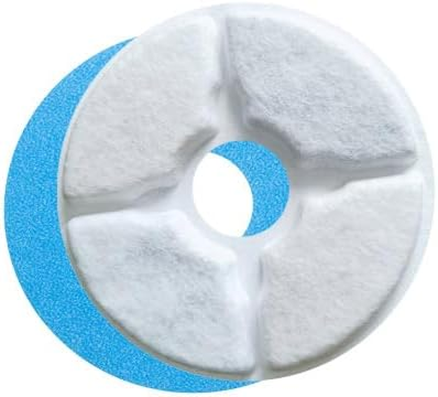 Filter Elements for Goumang Battery Operated Cat Water Fountain Dispenser, Parts for Water Fountain Replacement 4 PCS image number 1
