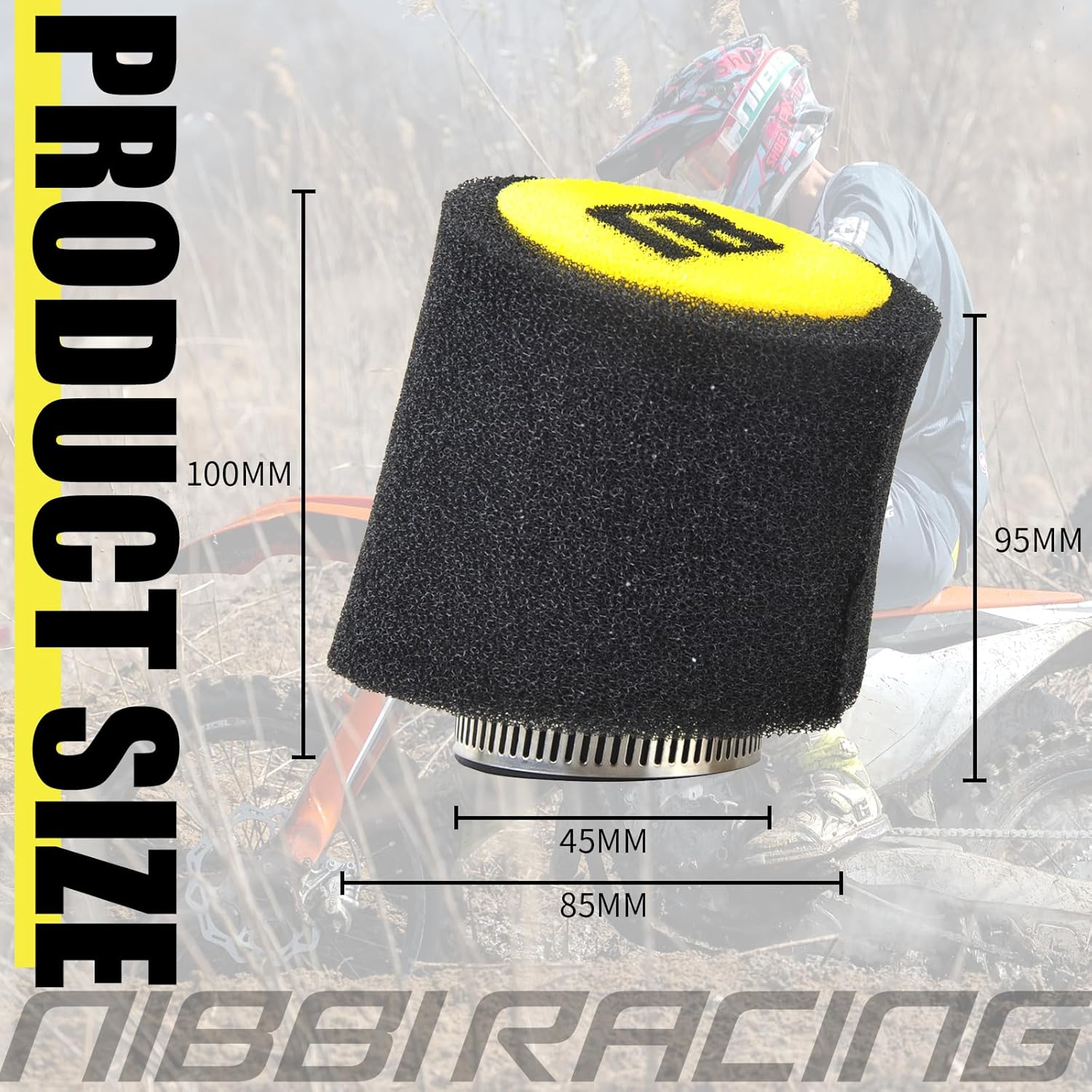 NIBBI PE24 Carburetor Kit, 24Mm Carburetor Kit with Carb Jets - Fit for 140Cc 150Cc Dirt Bike Pit Bike Apollo Taotao Lifan Kayo SSR image number 5