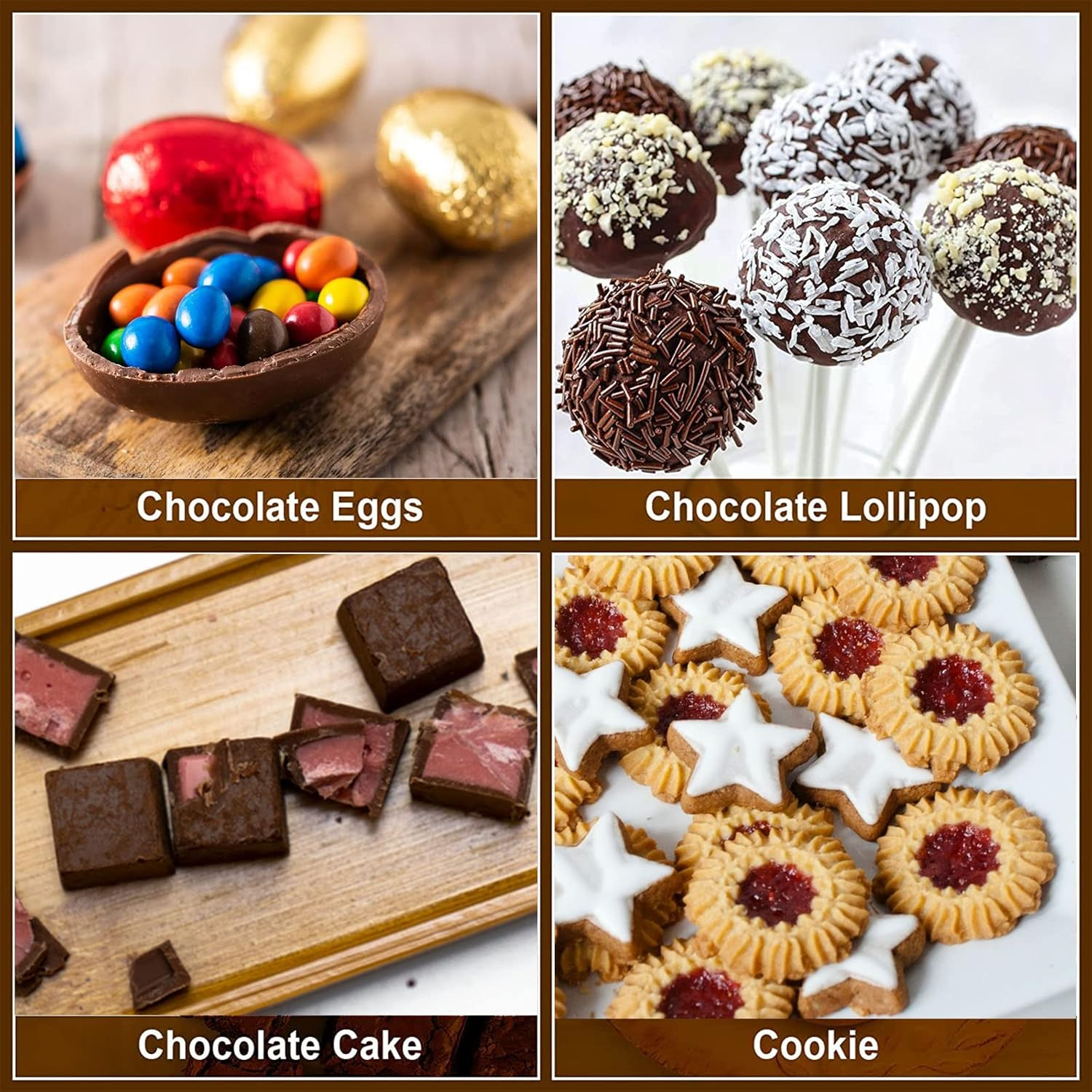 200Pcs Candy Bar Wrappers, 7.8&rdquo; Square Chocolate Bar Wrappers Blue Foil Wrapper Aluminum Individual Packaging Sheets for 4 July Baby Shower Birthday Party Gifts image number 2