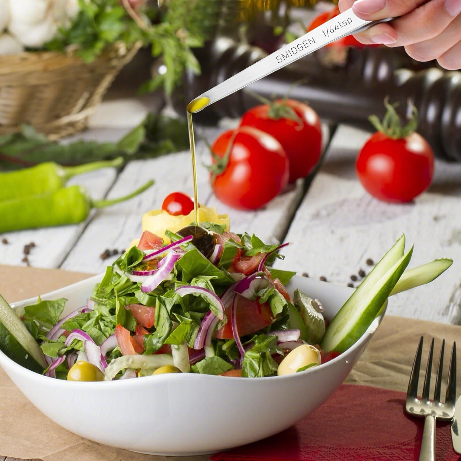 4 PCS 1/64 Teaspoon(1/64 Tsp | 0.083 Ml | 0.083 Cc) Single Measuring Spoon, Small Measuring Spoon Only, Stainless Steel Mini Measuring Spoons for Cooking image number 3