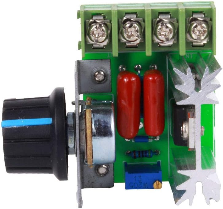 Joyzan Motor Controller, Driver Speed Regulator Low Voltage Dc Controller Adjustable Volt Attenuators Pressure Regulating for Wired Thermal Water Heater Electric Stove Lighting Dimmer Thermostat image number 6