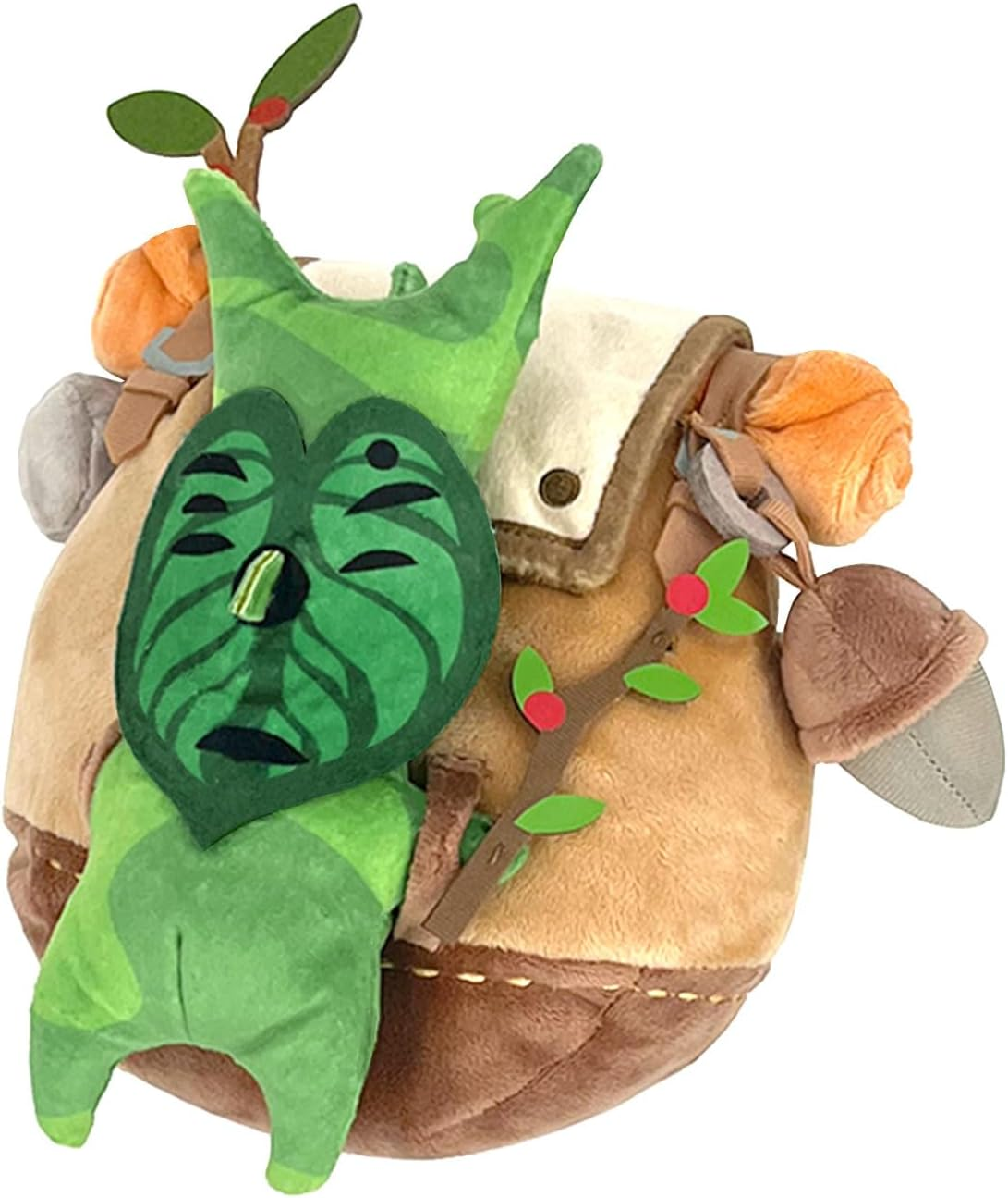 Sanei Boeki the Legend of Zelda Tears of the Kingdom Tabikorog a (Brown Backpack) W22 X D18.5 X H17Cm Plush Toy ZP04