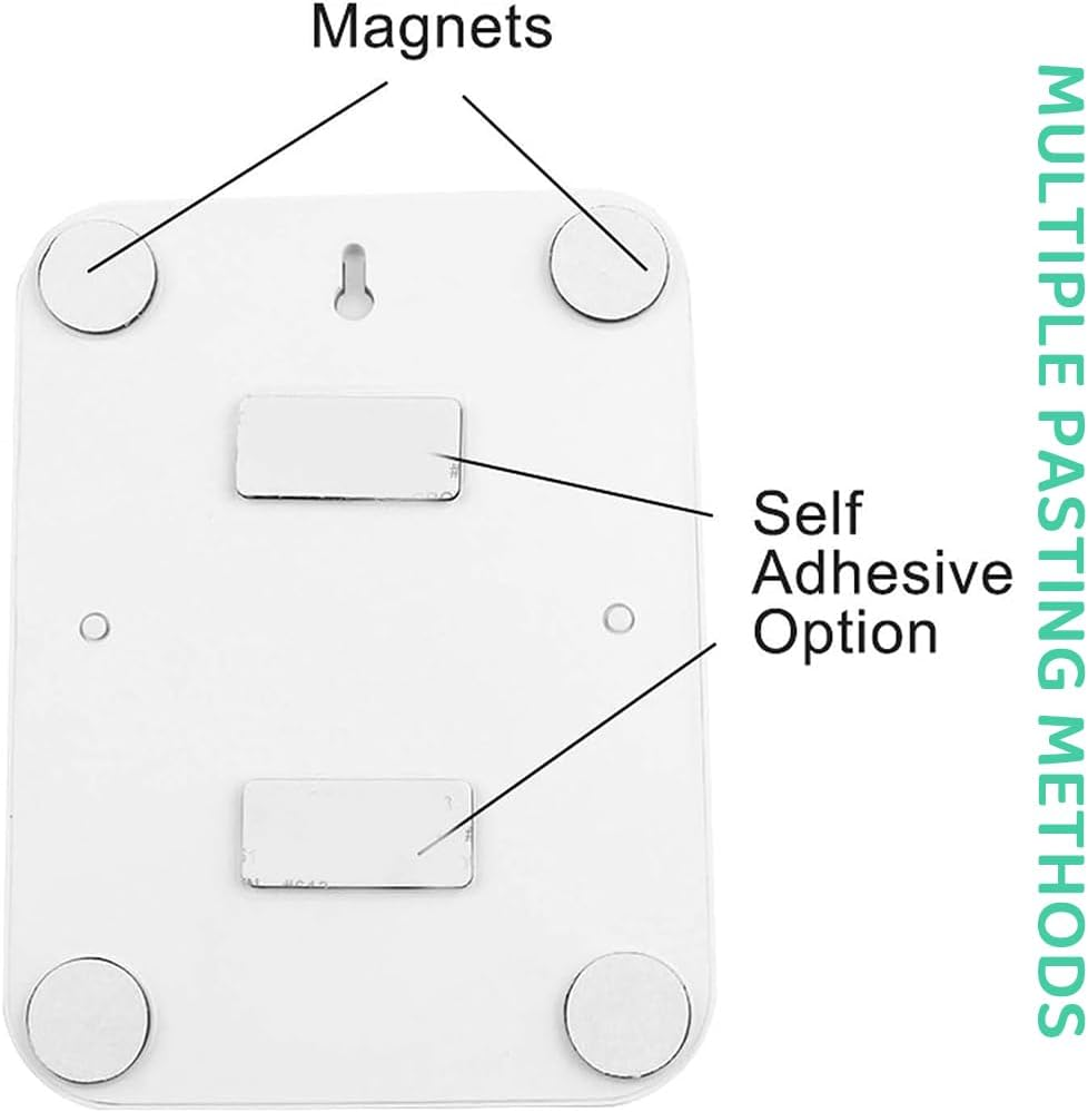 Dog Feeding Reminder Board &ndash; Magnetic AM/PM Daily Tracker for Pet Food & Medication, Prevents Overfeeding, Fridge Sticker with Double-Sided Tape for Dogs and Cats (White) image number 3