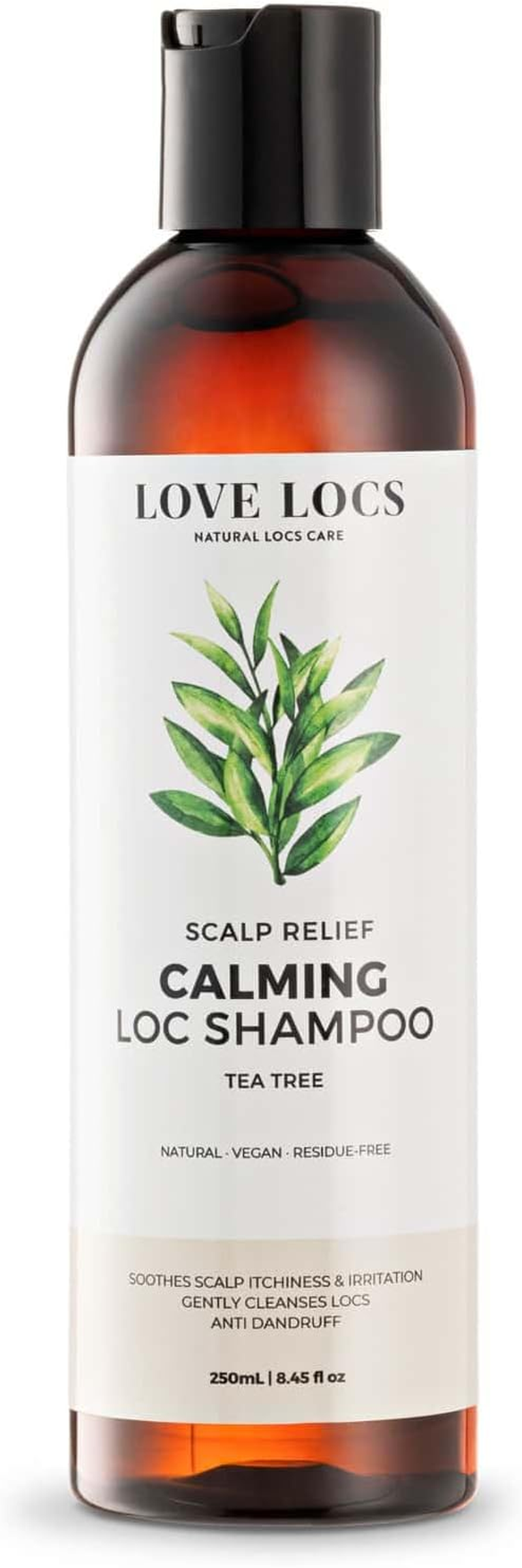 Love Locs Anti-Dandruff Dreadlock Shampoo | Tea Tree Apple Cider Vinegar Scalp Care | Itchy Scalp Relief | Clarifying Cleanser for Build up (250Ml)